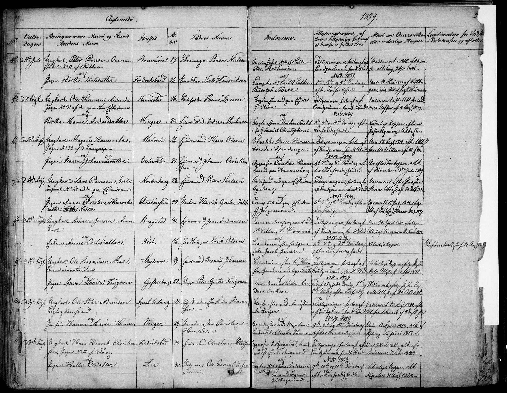 Garnisonsmenigheten Kirkebøker, SAO/A-10846/F/Fa/L0006: Parish register (official) no. 6, 1828-1841, p. 360