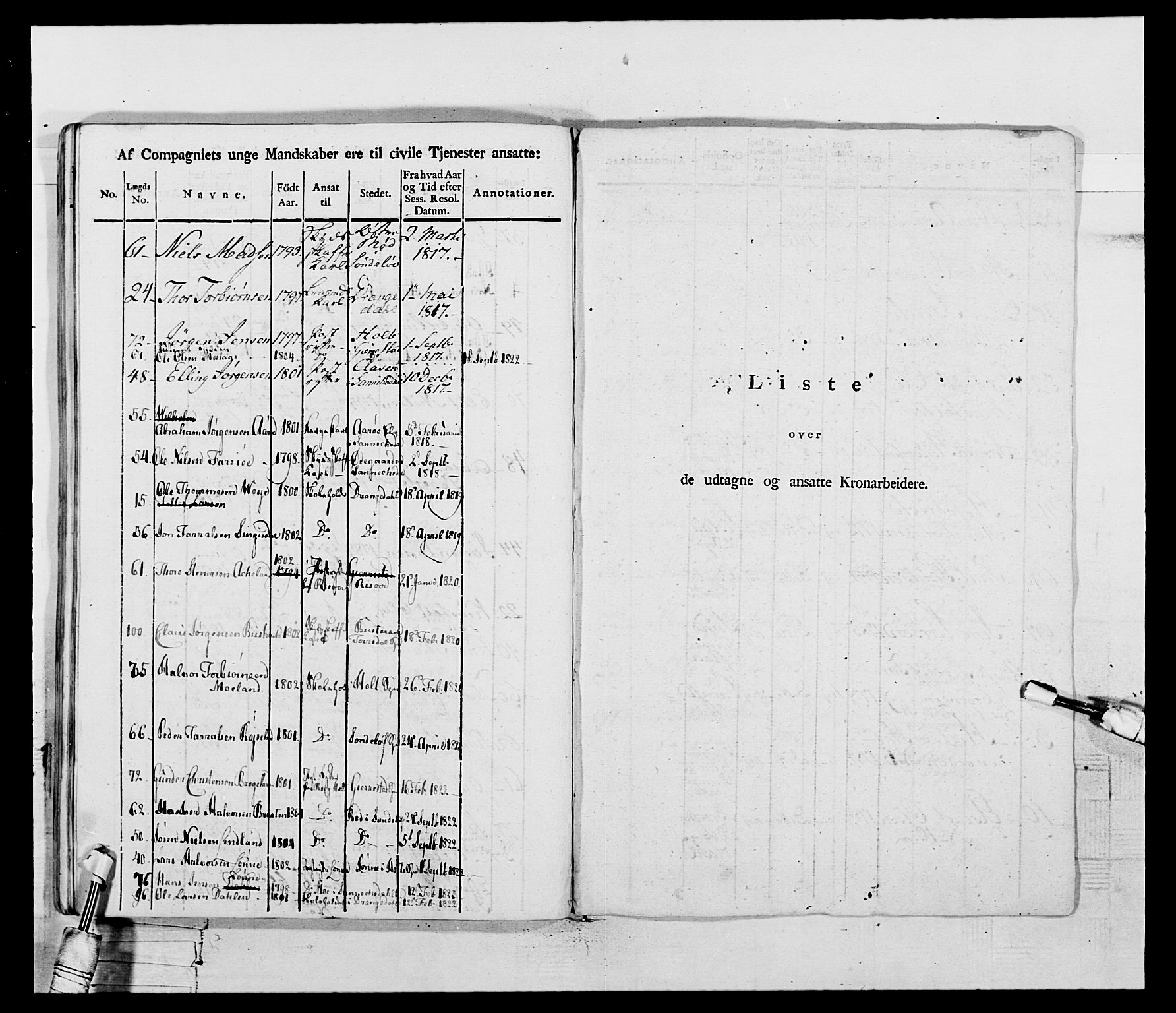 Generalitets- og kommissariatskollegiet, Det kongelige norske kommissariatskollegium, AV/RA-EA-5420/E/Eh/L0117: Telemarkske nasjonale infanteriregiment, 1812-1814, p. 58