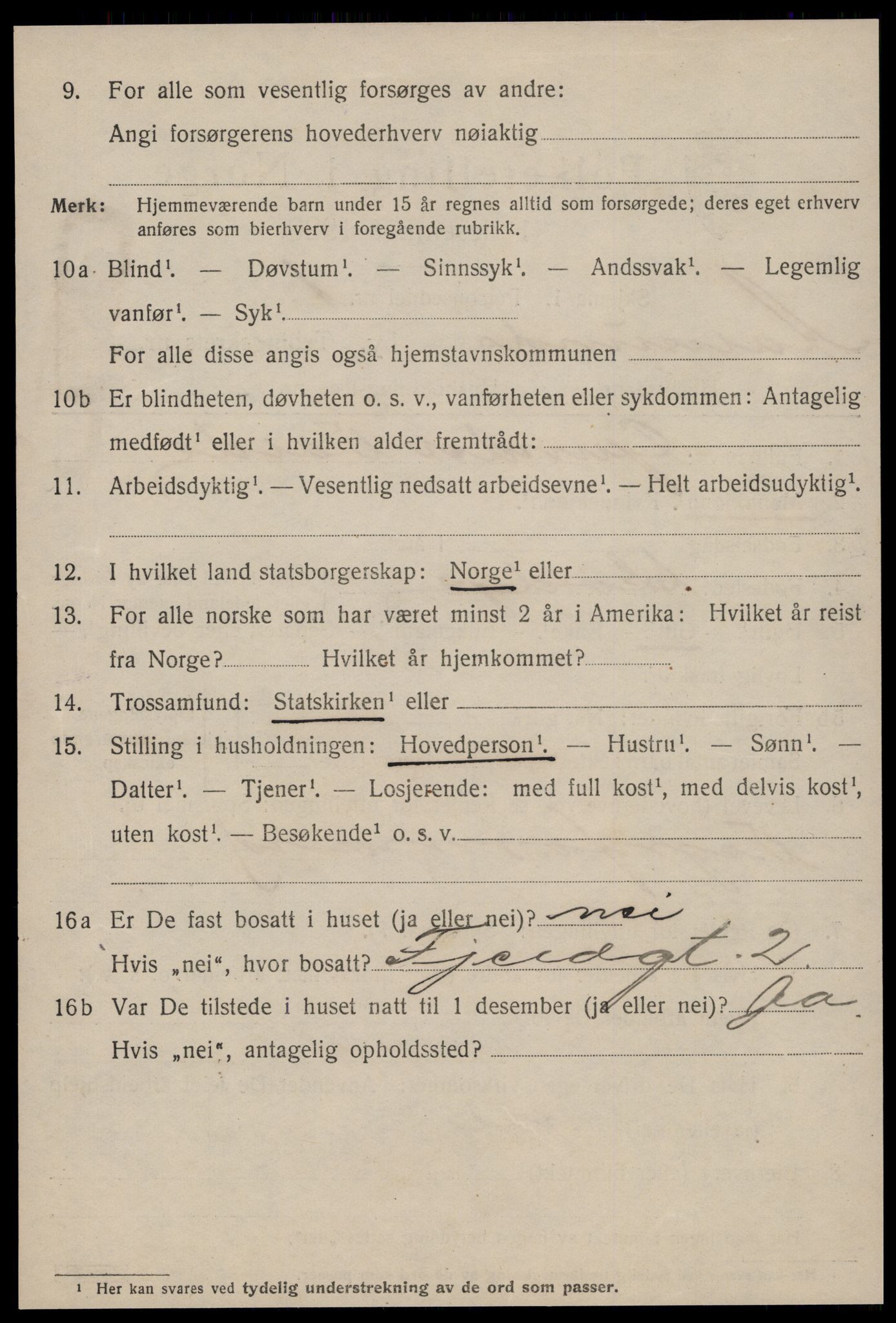 SAT, 1920 census for Ålesund, 1920, p. 27843