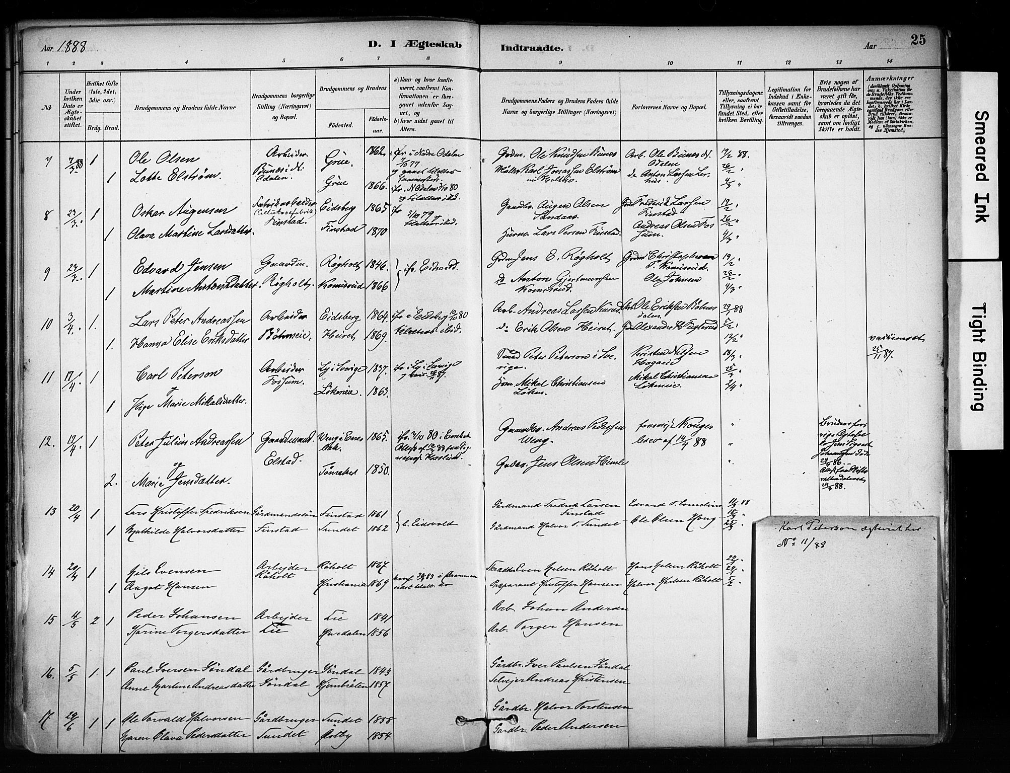 Eidsvoll prestekontor Kirkebøker, SAO/A-10888/F/Fa/L0003: Parish register (official) no. I 3, 1882-1895