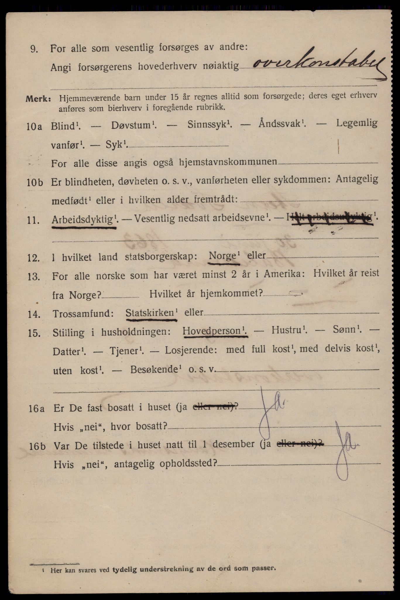 SAST, 1920 census for Haugesund, 1920, p. 37966