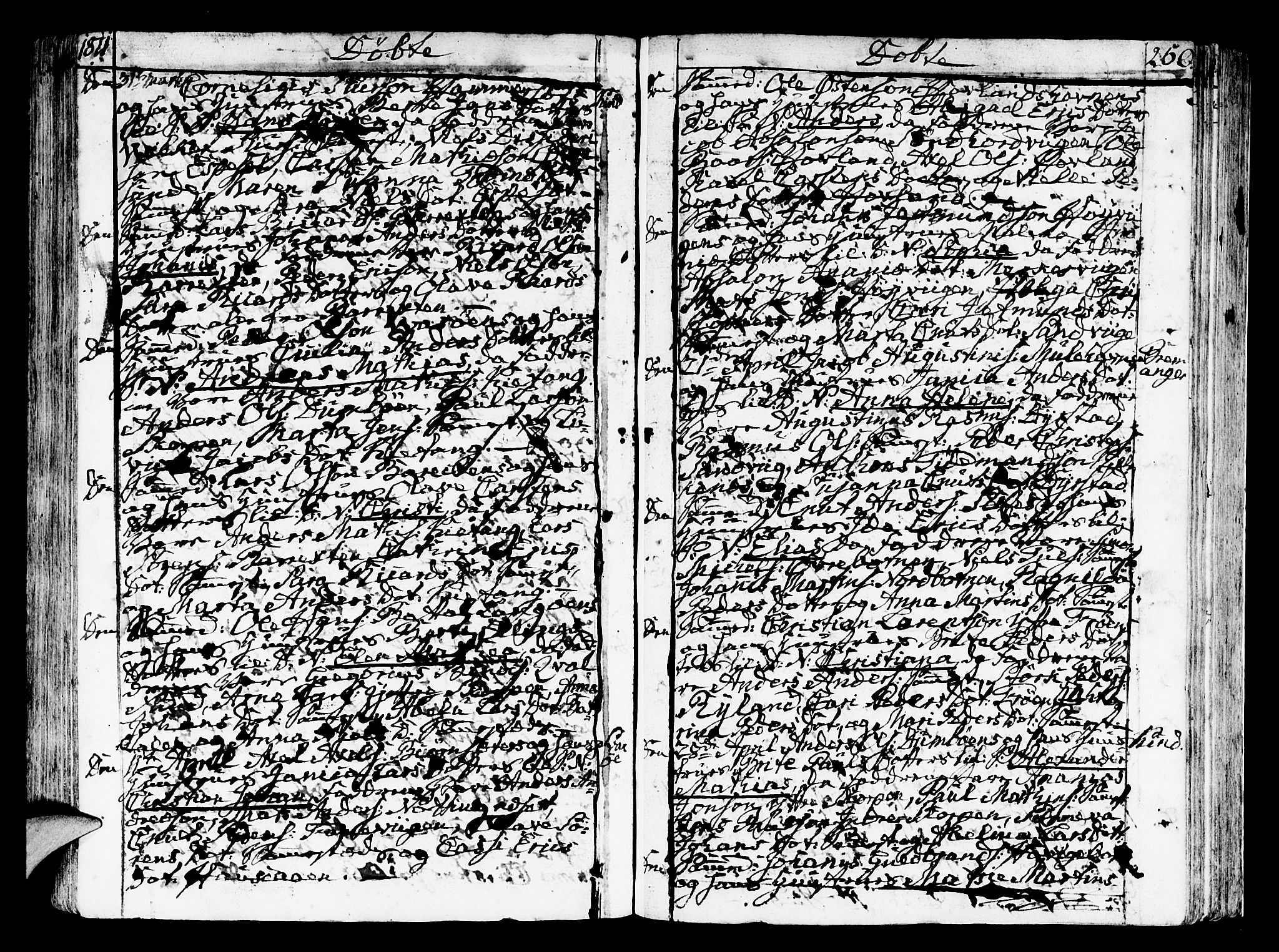 Kinn sokneprestembete, AV/SAB-A-80801/H/Haa/Haaa/L0003: Parish register (official) no. A 3, 1785-1821, p. 250