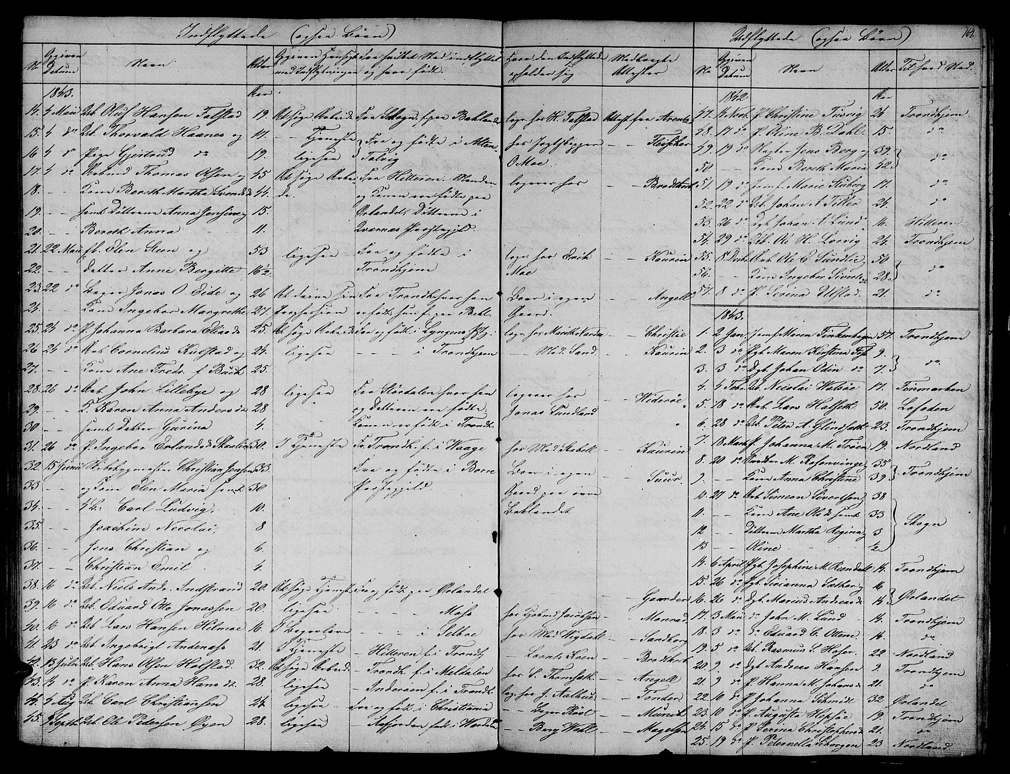 Ministerialprotokoller, klokkerbøker og fødselsregistre - Sør-Trøndelag, AV/SAT-A-1456/604/L0182: Parish register (official) no. 604A03, 1818-1850, p. 164