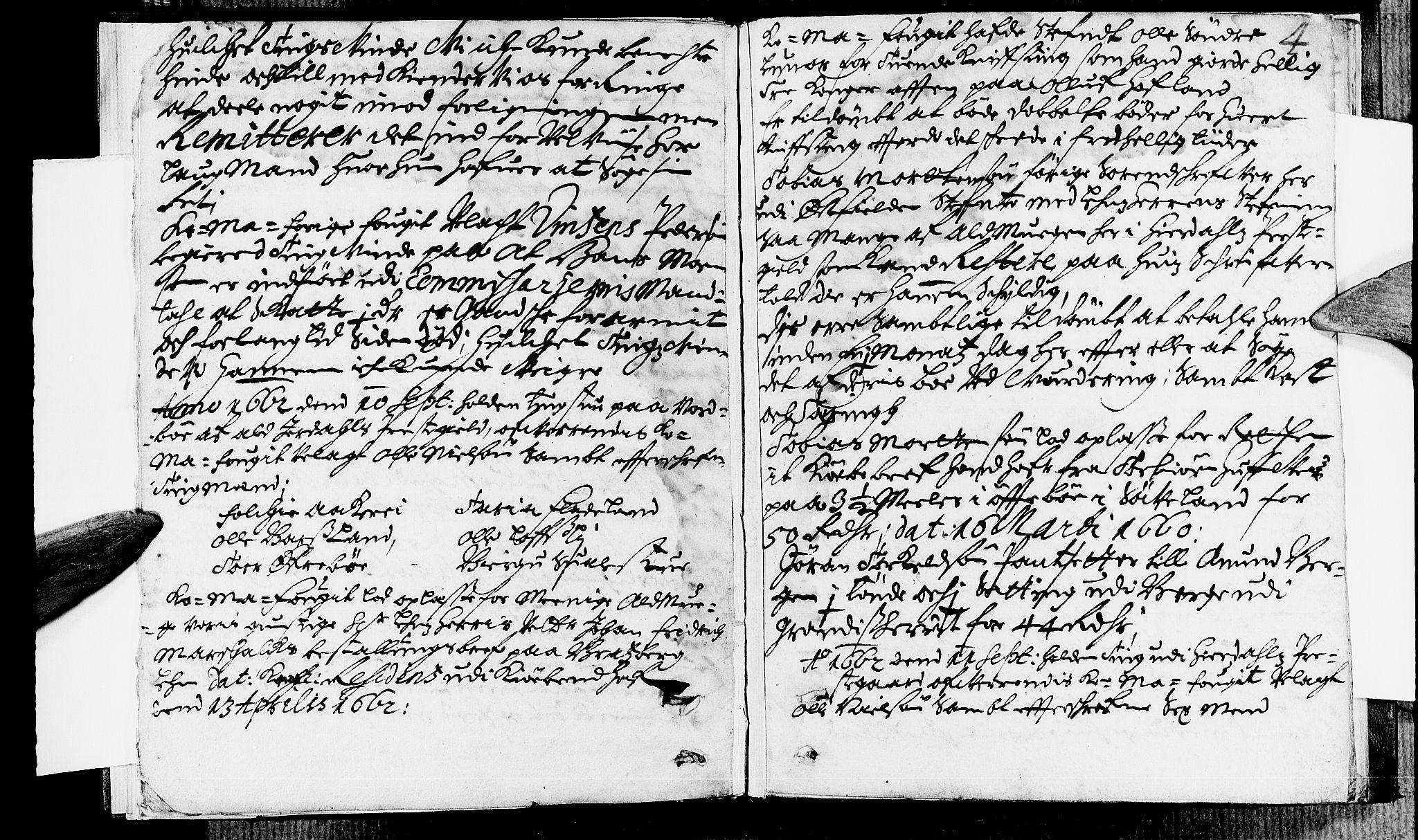 Vest-Telemark sorenskriveri, AV/SAKO-A-134/F/Fa/L0001: Tingbok, 1662, p. 4