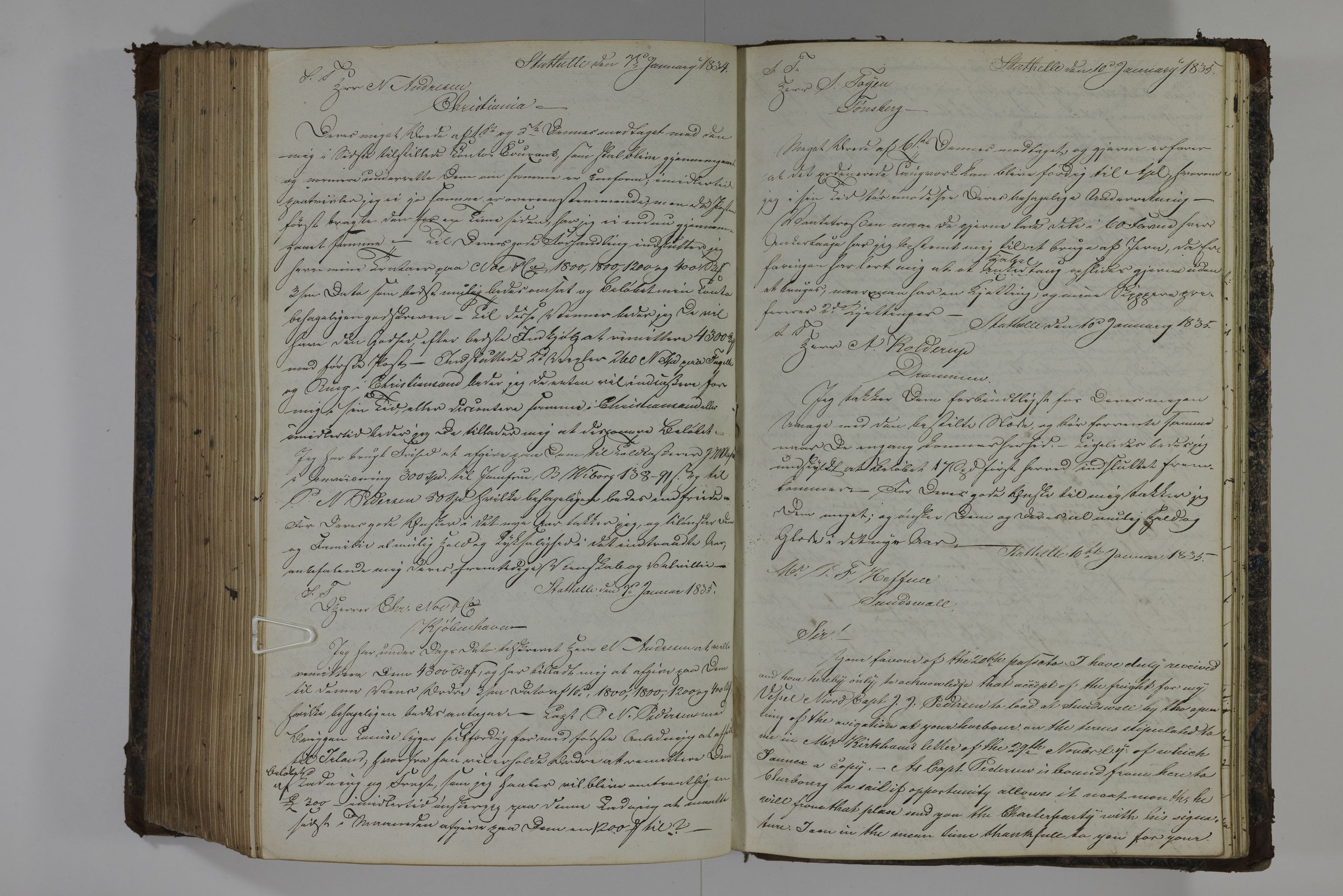Blehr/ Kjellestad, TEMU/TGM-A-1212/B/L0005: Copiebog, 1829-1835, p. 401