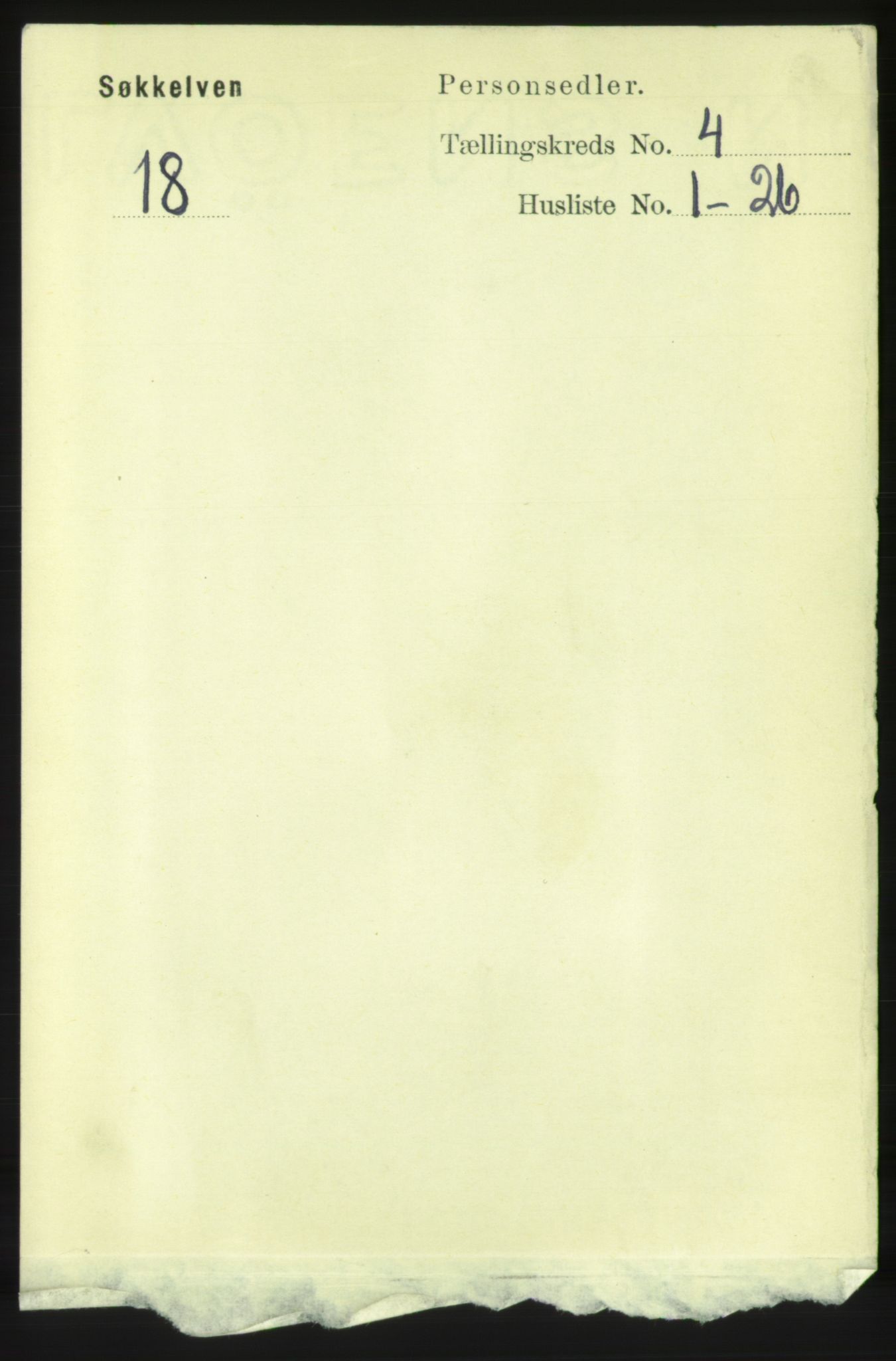 RA, 1891 census for 1528 Sykkylven, 1891, p. 2315