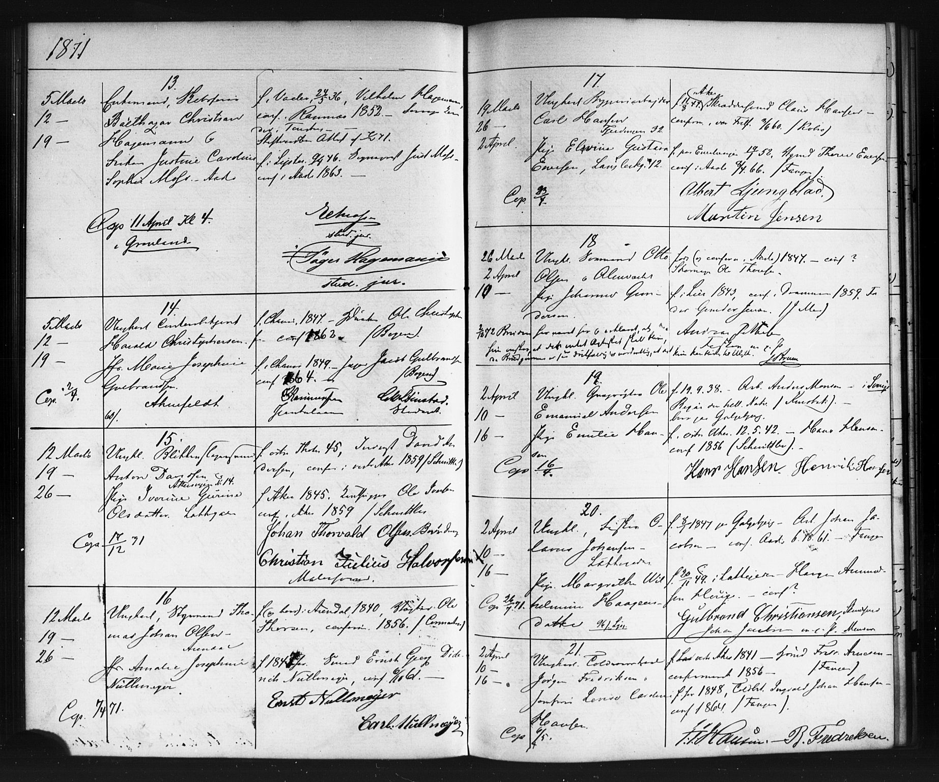 Grønland prestekontor Kirkebøker, AV/SAO-A-10848/G/Ga/L0002: Parish register (copy) no. 2, 1861-1863