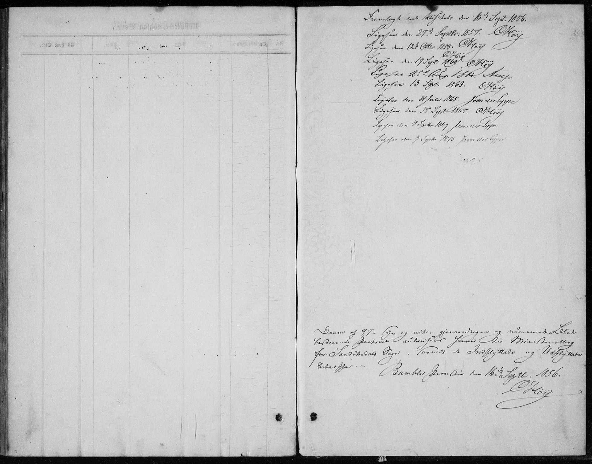 Sannidal kirkebøker, SAKO/A-296/F/Fa/L0013: Parish register (official) no. 13, 1854-1873