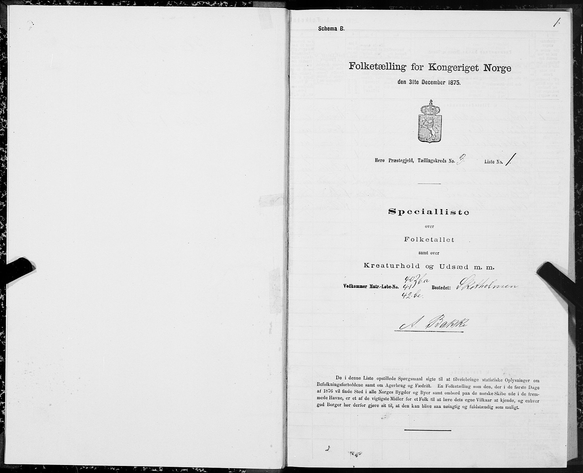 SAT, 1875 census for 1515P Herøy, 1875, p. 2001