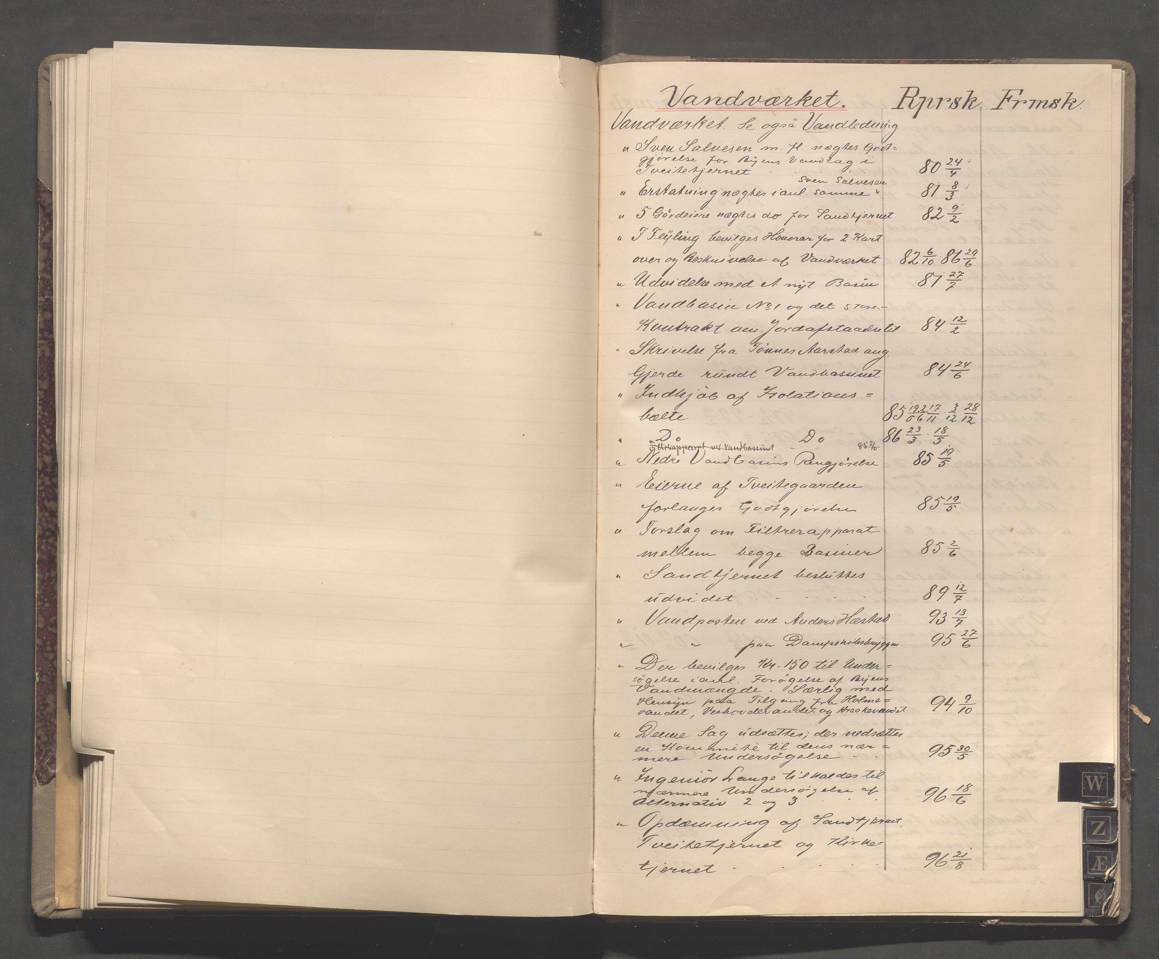 Egersund kommune (Ladested) - Formannskapet, IKAR/K-100502/C/Cb/L0001: Saksregister, 1880-1903, p. 115