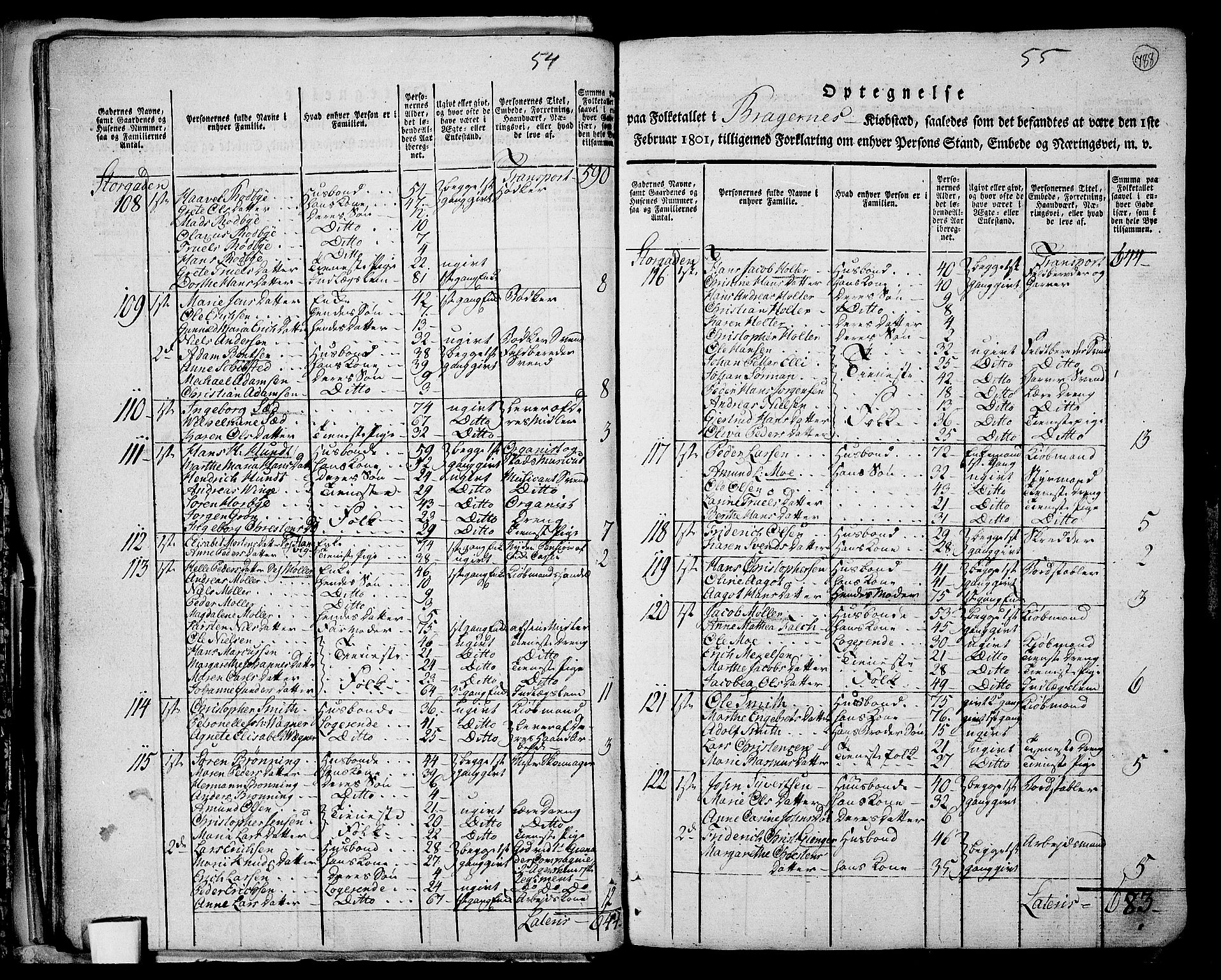 RA, 1801 census for 0602P Bragernes, 1801, p. 787b-788a