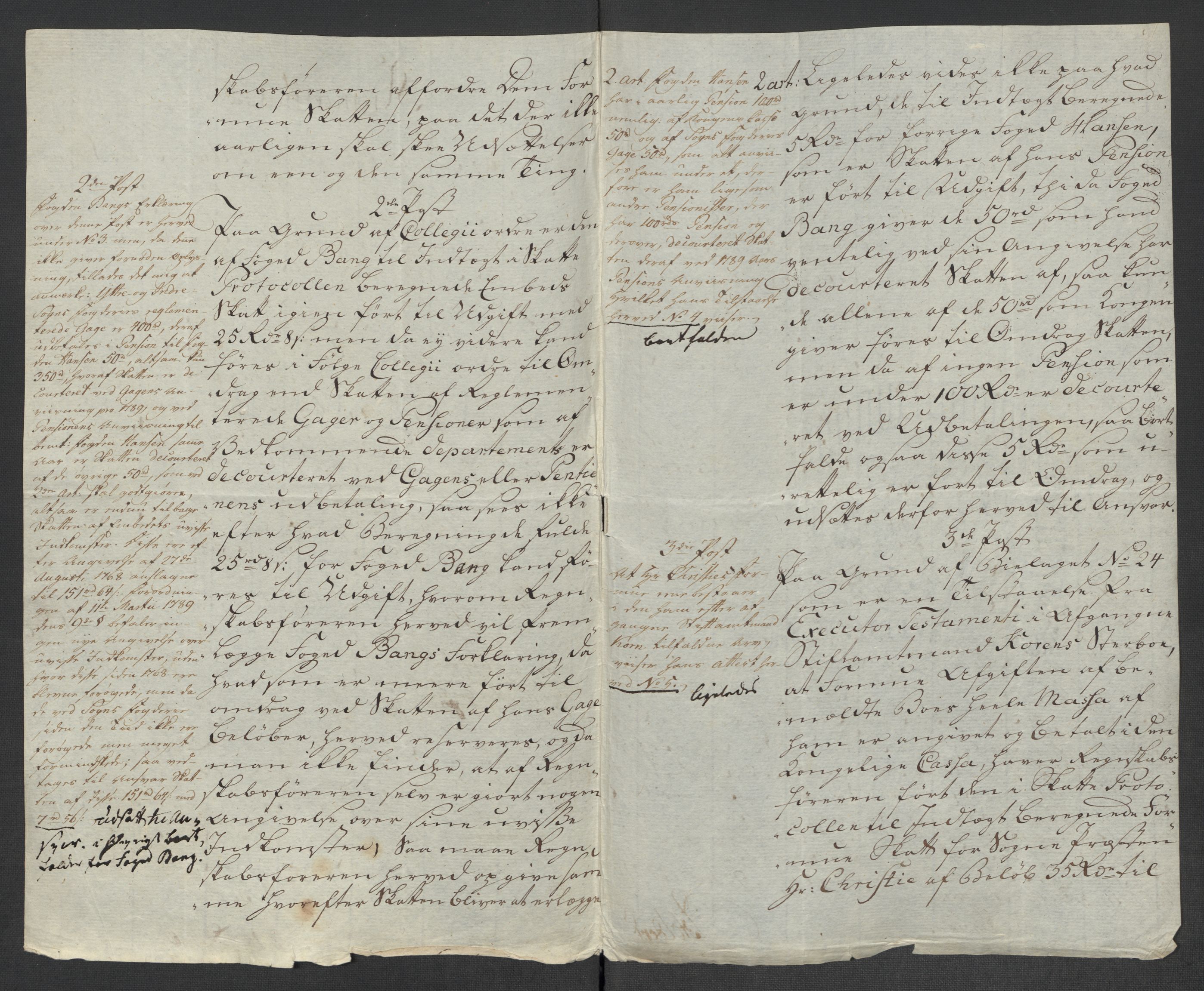 Rentekammeret inntil 1814, Reviderte regnskaper, Mindre regnskaper, AV/RA-EA-4068/Rf/Rfe/L0056:  Ytre og Indre Sogn fogderi, 1789, p. 32