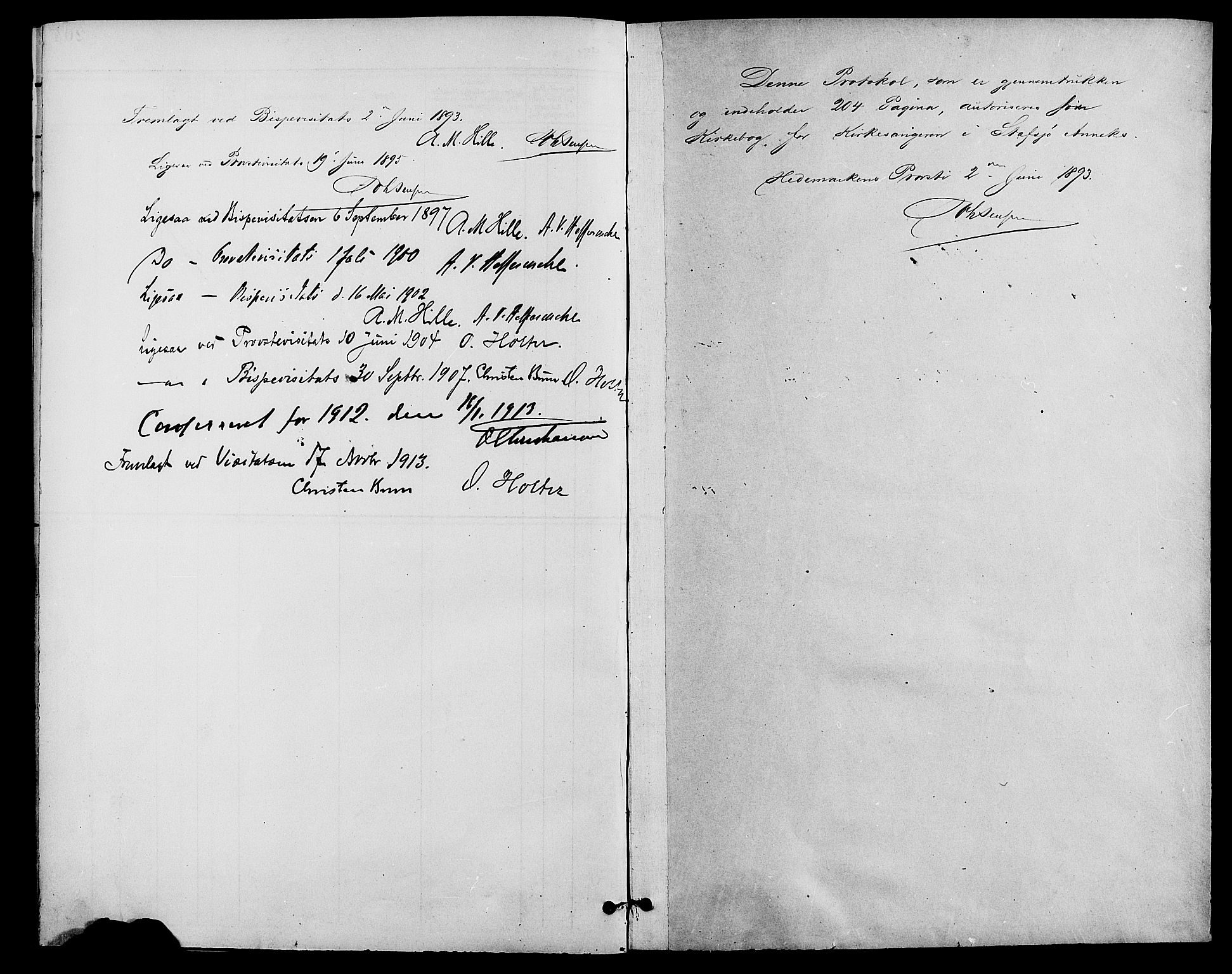 Nes prestekontor, Hedmark, AV/SAH-PREST-020/L/La/L0007: Parish register (copy) no. 7, 1892-1912