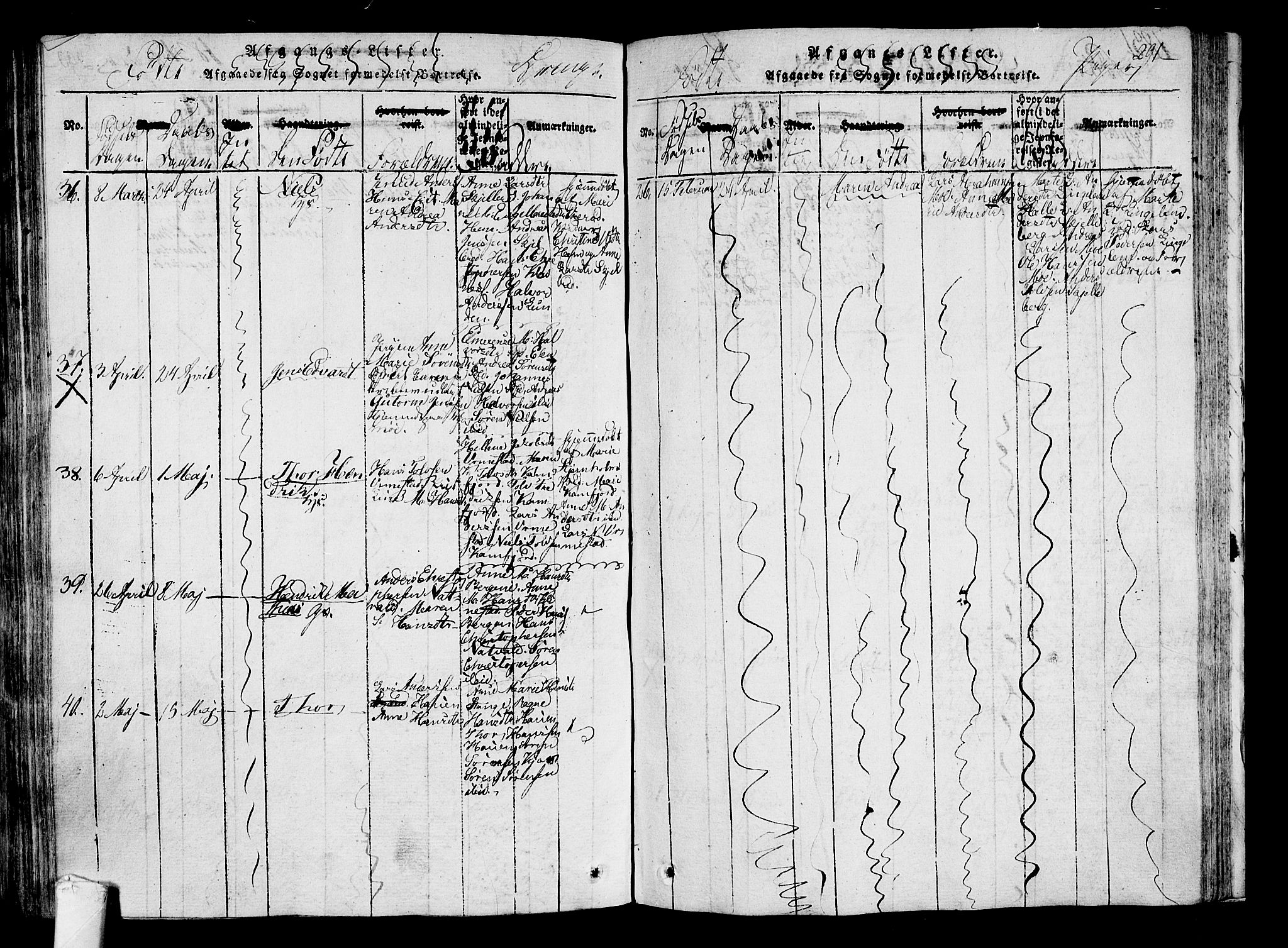 Sandar kirkebøker, AV/SAKO-A-243/F/Fa/L0004: Parish register (official) no. 4, 1814-1832, p. 291