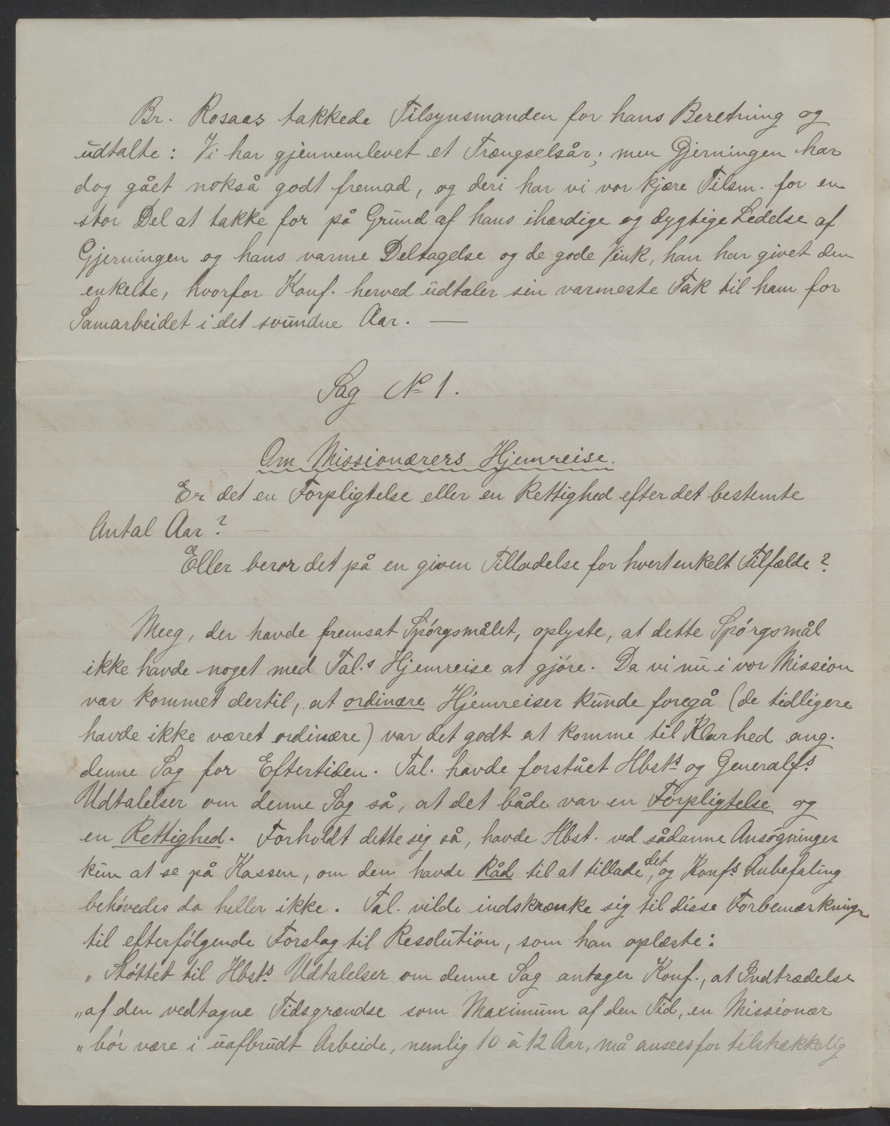 Det Norske Misjonsselskap - hovedadministrasjonen, VID/MA-A-1045/D/Da/Daa/L0038/0001: Konferansereferat og årsberetninger / Konferansereferat fra Madagaskar Innland., 1890