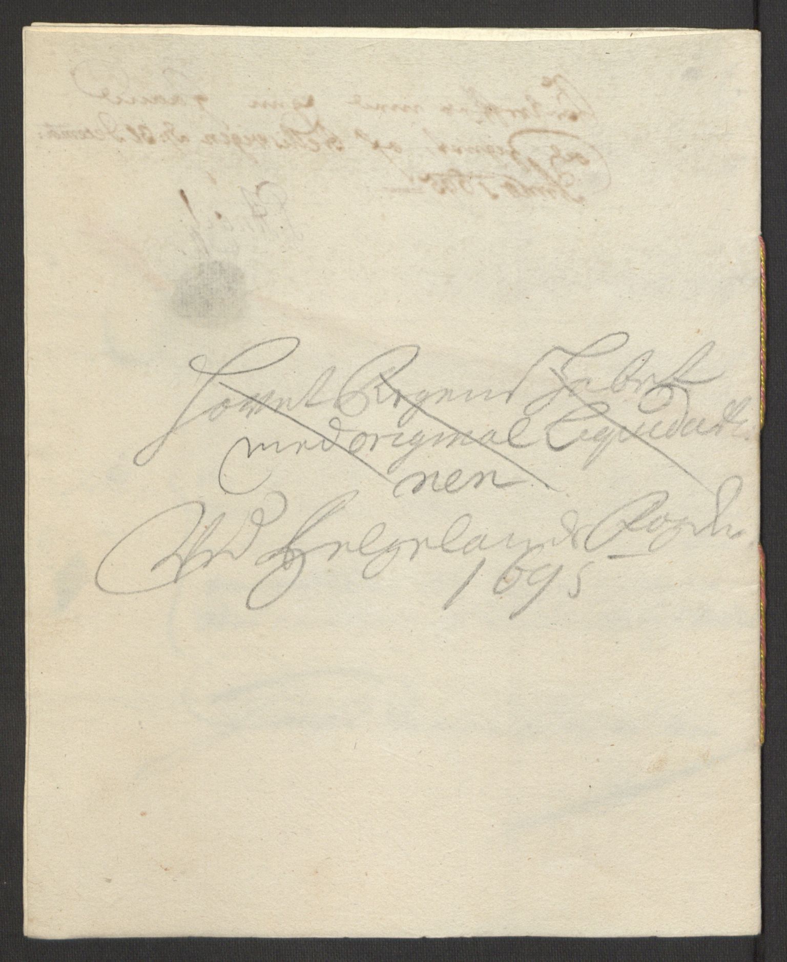 Rentekammeret inntil 1814, Reviderte regnskaper, Fogderegnskap, RA/EA-4092/R65/L4505: Fogderegnskap Helgeland, 1693-1696, p. 282