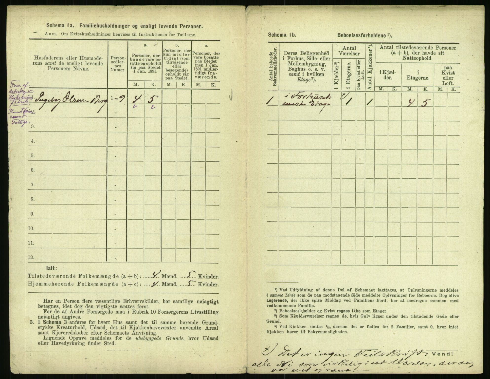 RA, 1891 census for 0301 Kristiania, 1891, p. 63677