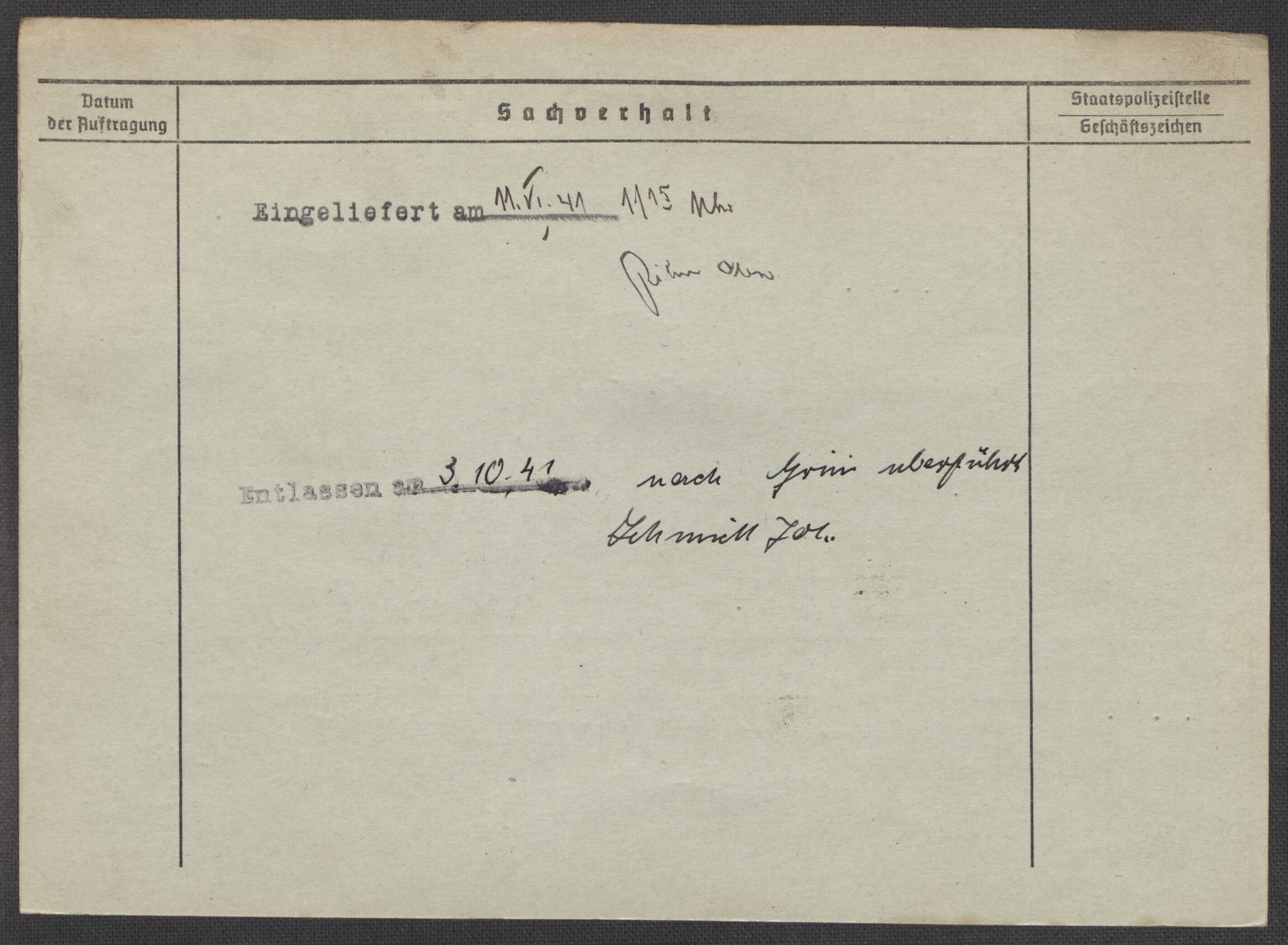 Befehlshaber der Sicherheitspolizei und des SD, RA/RAFA-5969/E/Ea/Eaa/L0009: Register over norske fanger i Møllergata 19: Ru-Sy, 1940-1945, p. 1609