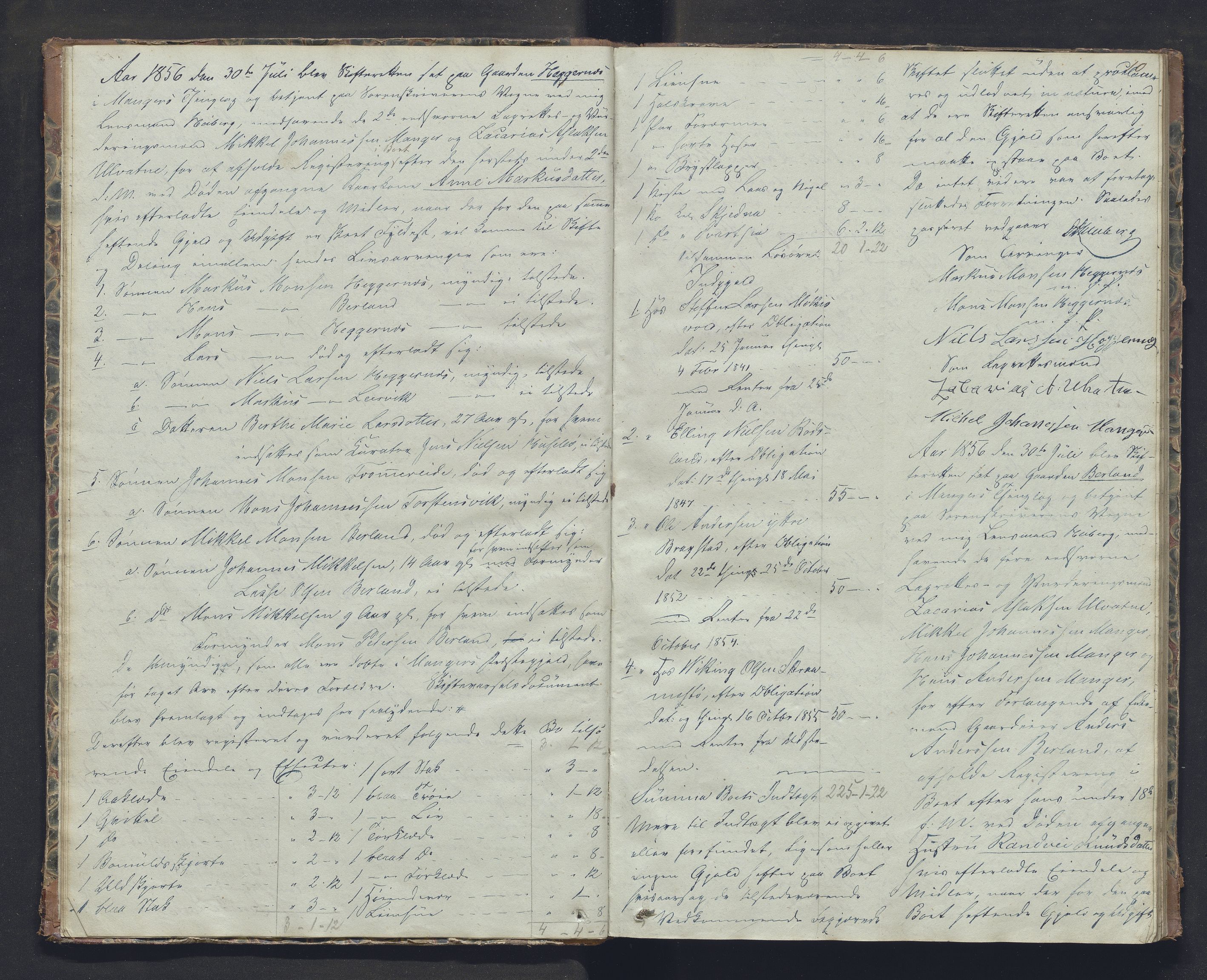 Nordhordland sorenskrivar, SAB/A-2901/1/H/Hb/L0019: Registreringsprotokollar, 1856-1859, p. 10