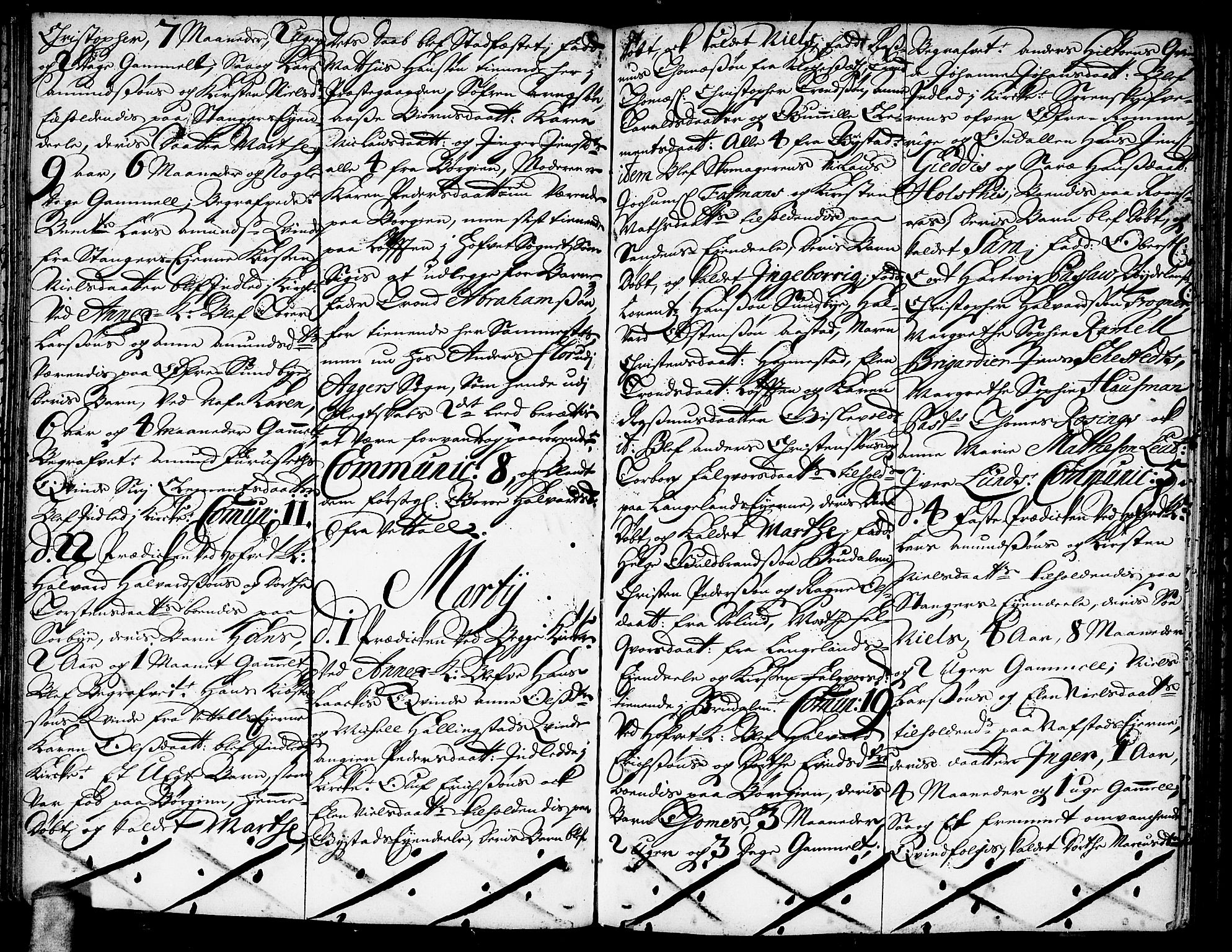 Ullensaker prestekontor Kirkebøker, AV/SAO-A-10236a/F/Fa/L0002: Parish register (official) no. I 2, 1702-1710