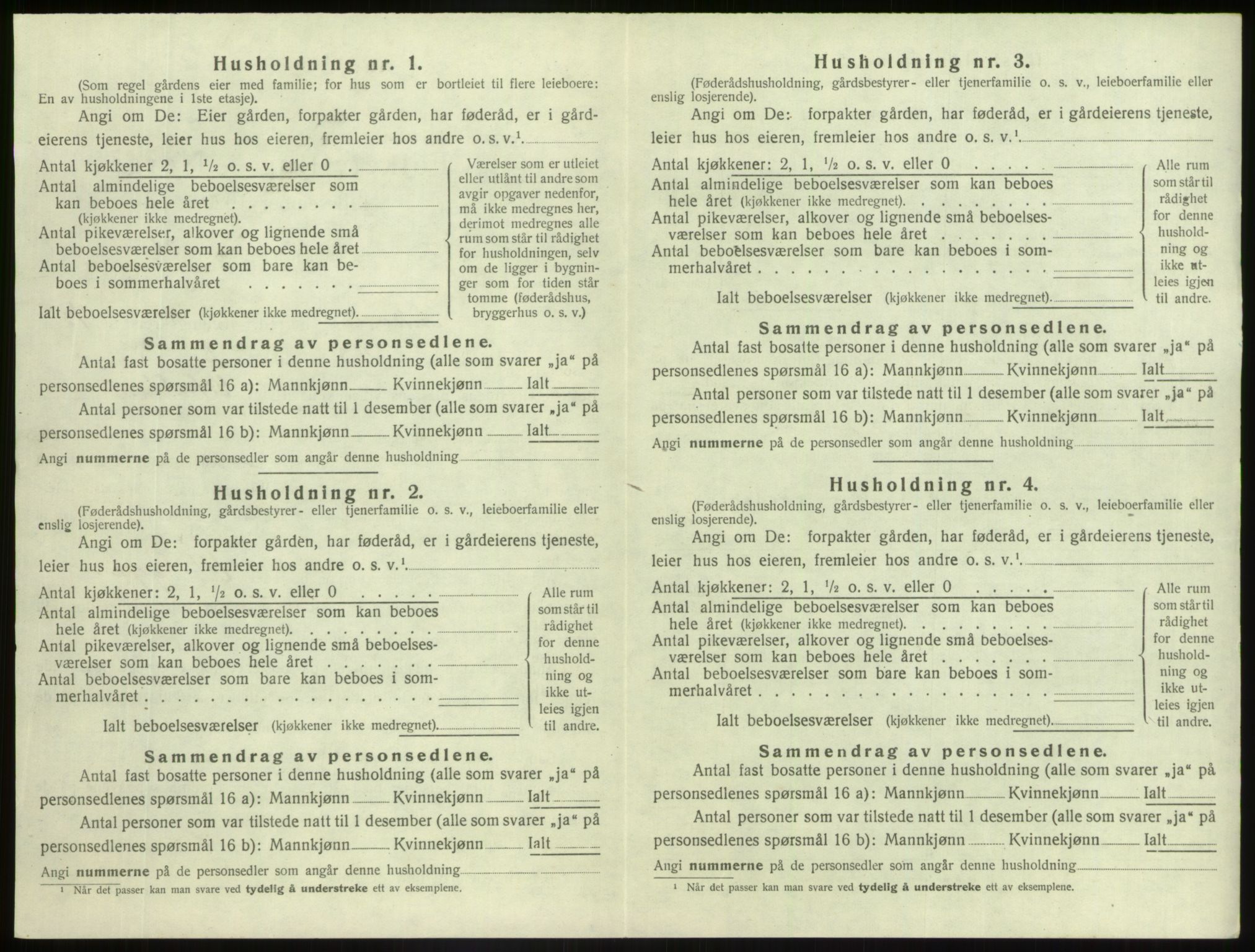 SAB, 1920 census for Askvoll, 1920, p. 718