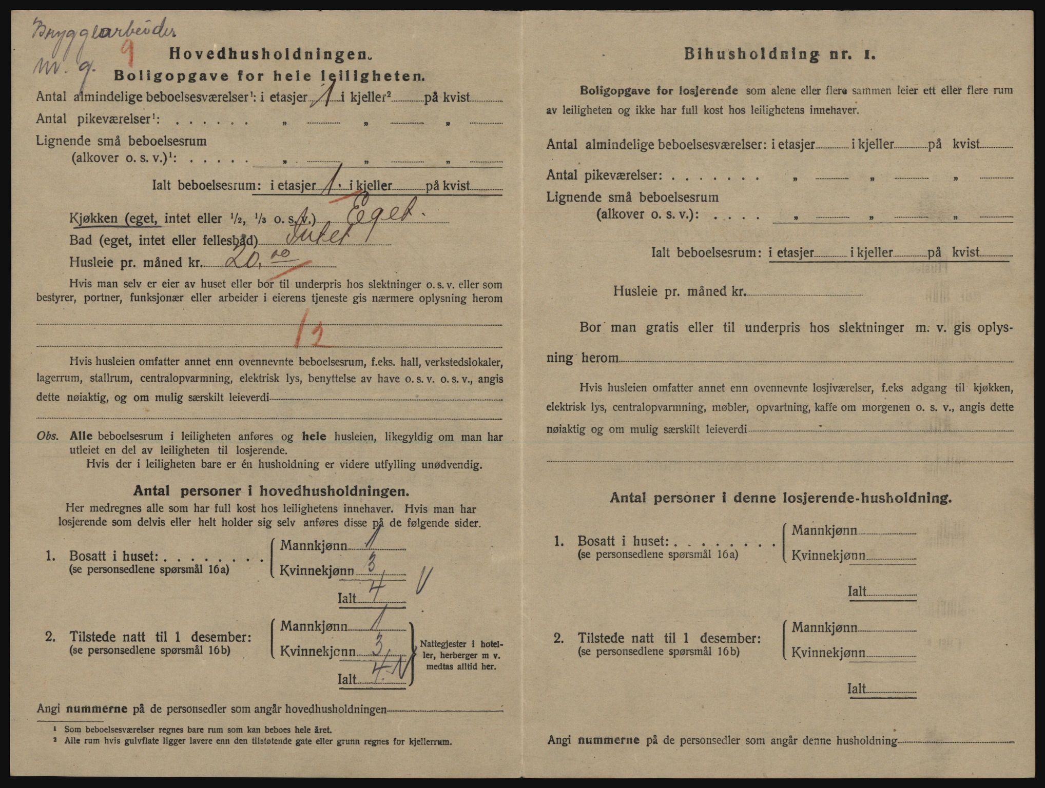 SATØ, 1920 census for Tromsø, 1920, p. 4430