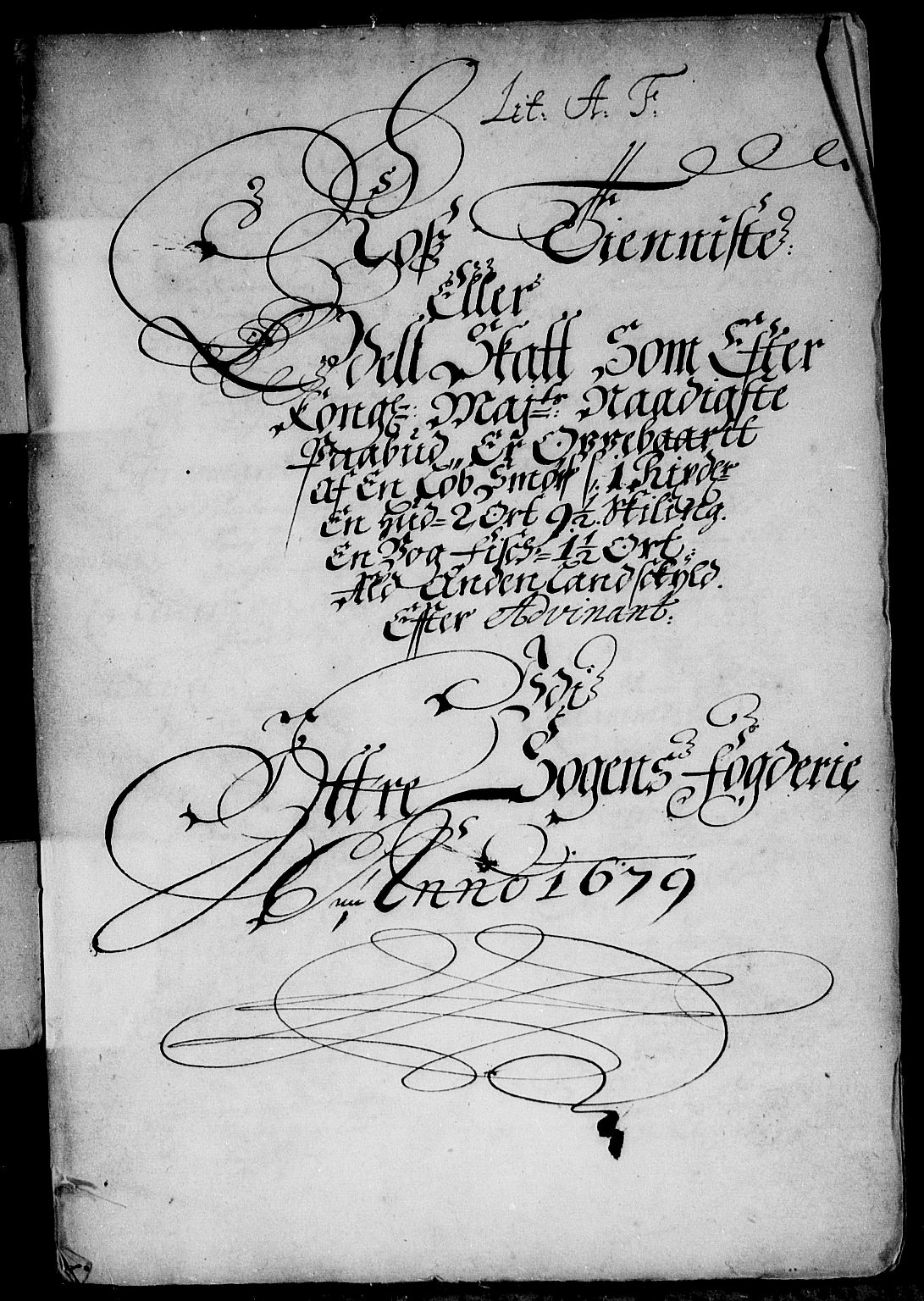 Rentekammeret inntil 1814, Reviderte regnskaper, Stiftamtstueregnskaper, Bergen stiftamt, AV/RA-EA-6043/R/Rc/L0056: Bergen stiftamt, 1678-1679
