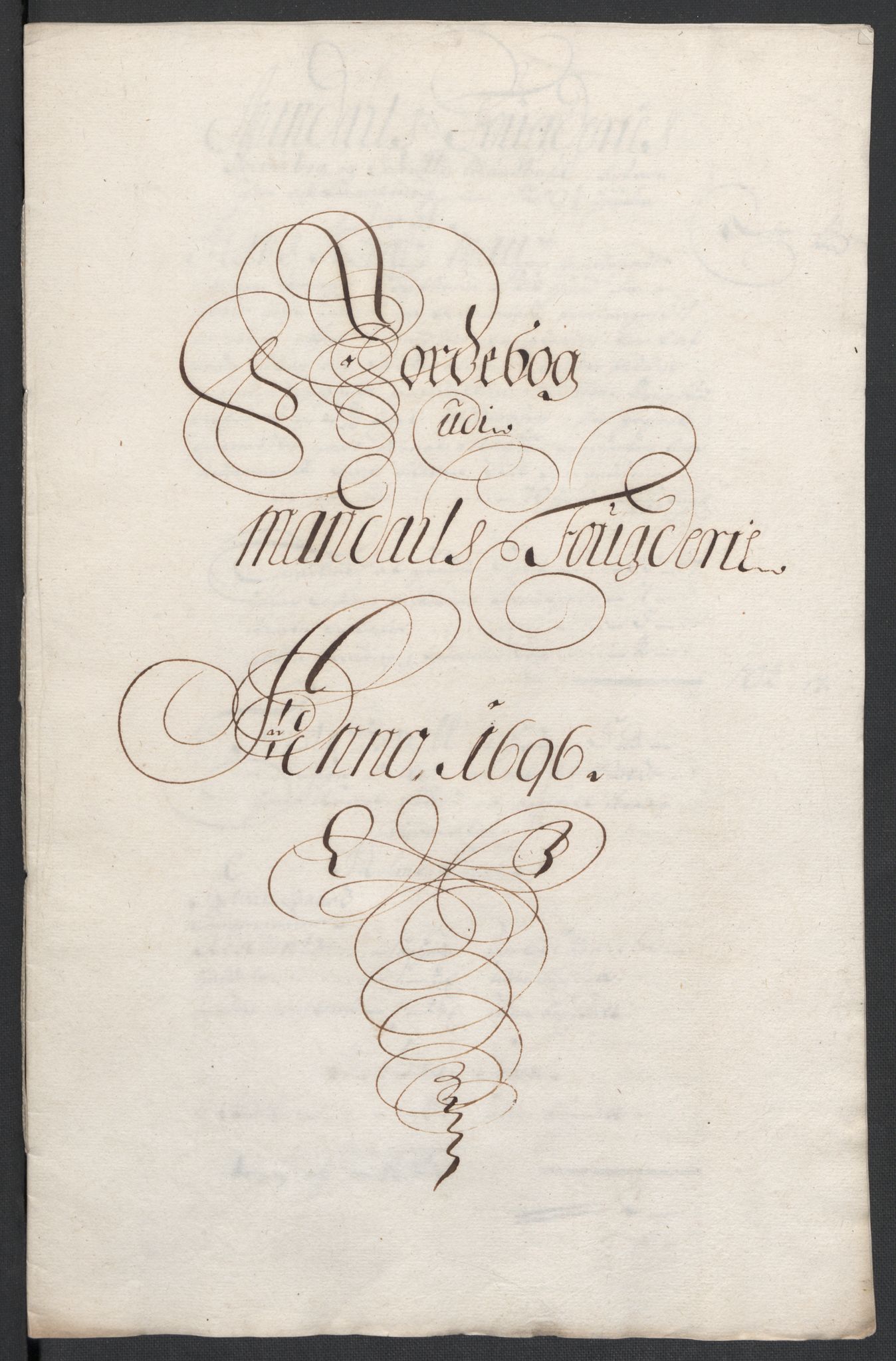 Rentekammeret inntil 1814, Reviderte regnskaper, Fogderegnskap, RA/EA-4092/R43/L2546: Fogderegnskap Lista og Mandal, 1696-1697, p. 73