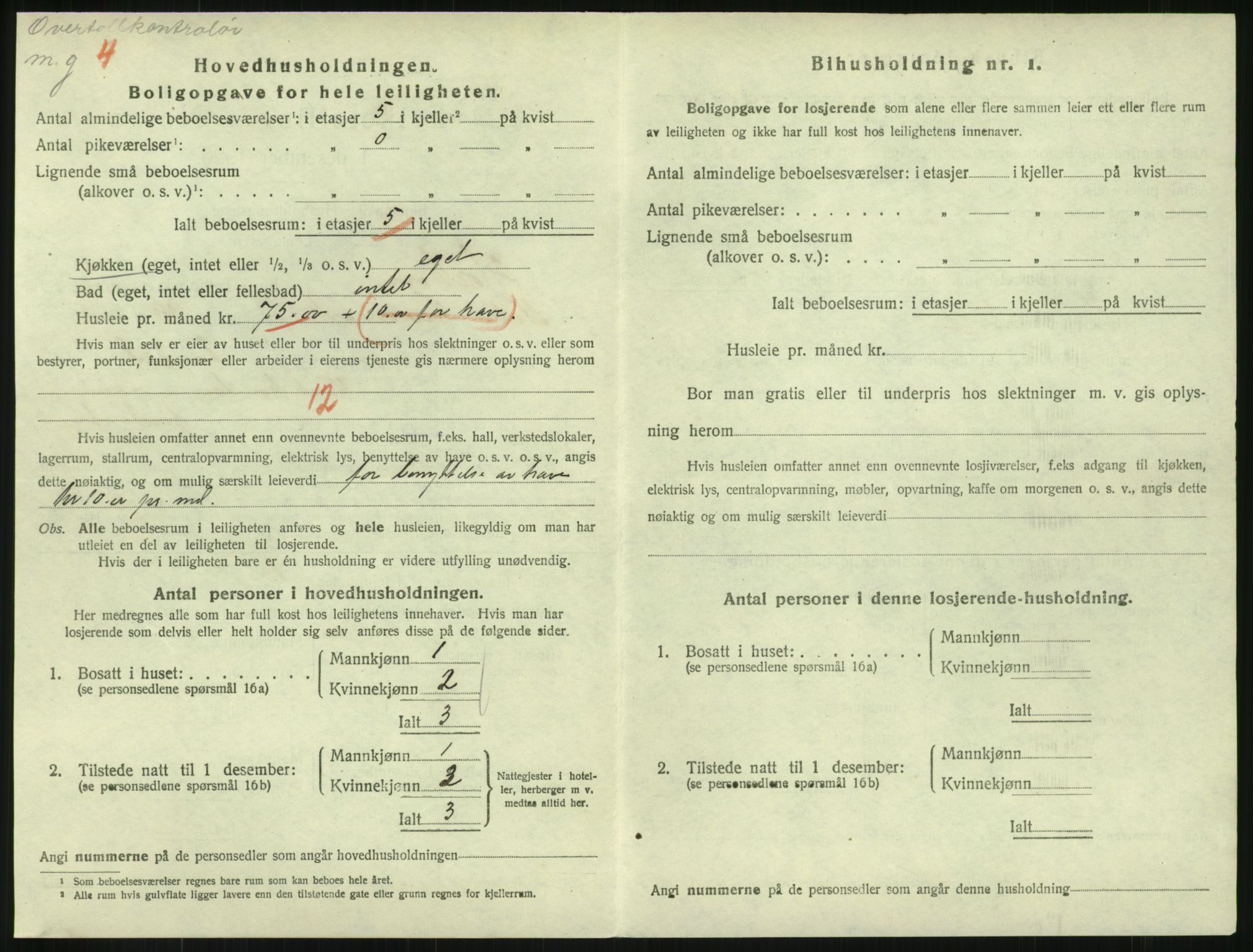 SAKO, 1920 census for Horten, 1920, p. 4558