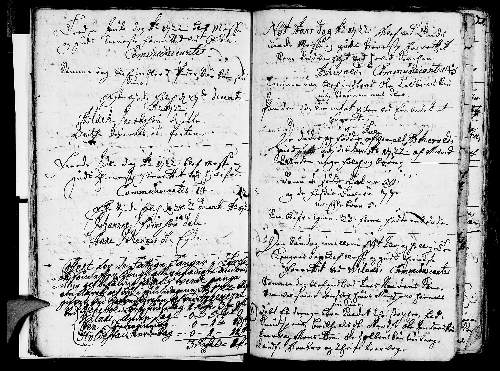 Askvoll sokneprestembete, SAB/A-79501/H/Haa/Haaa/L0005: Parish register (official) no. A 5, 1722-1733, p. 29