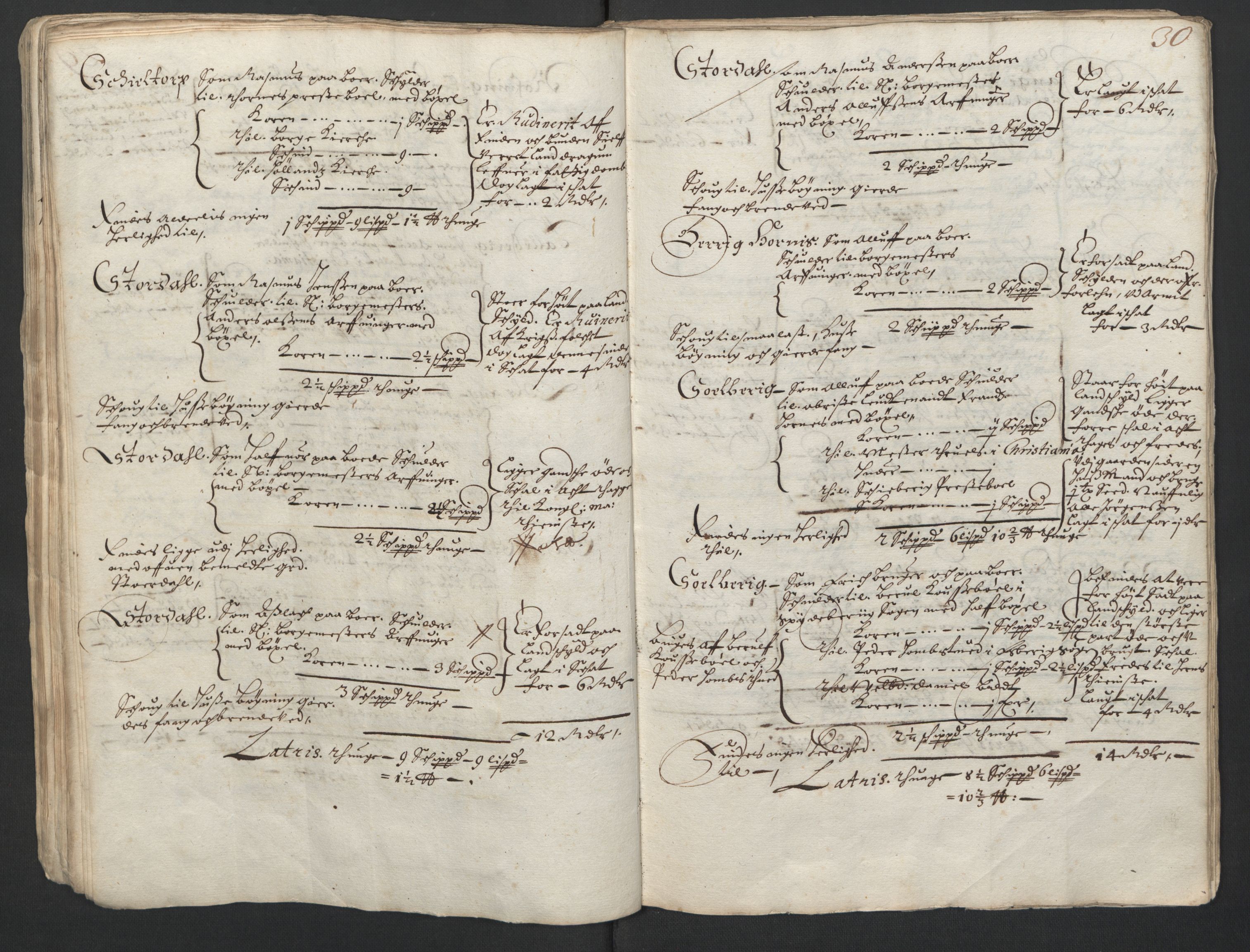 Rentekammeret inntil 1814, Realistisk ordnet avdeling, AV/RA-EA-4070/L/L0003/0003: Fredrikstad lagdømme: / Skatteligning for Verne kloster len, foretatt av Landkommisjonens medlemmer for Fredrikstad lagdømme., 1661, p. 29b-30a