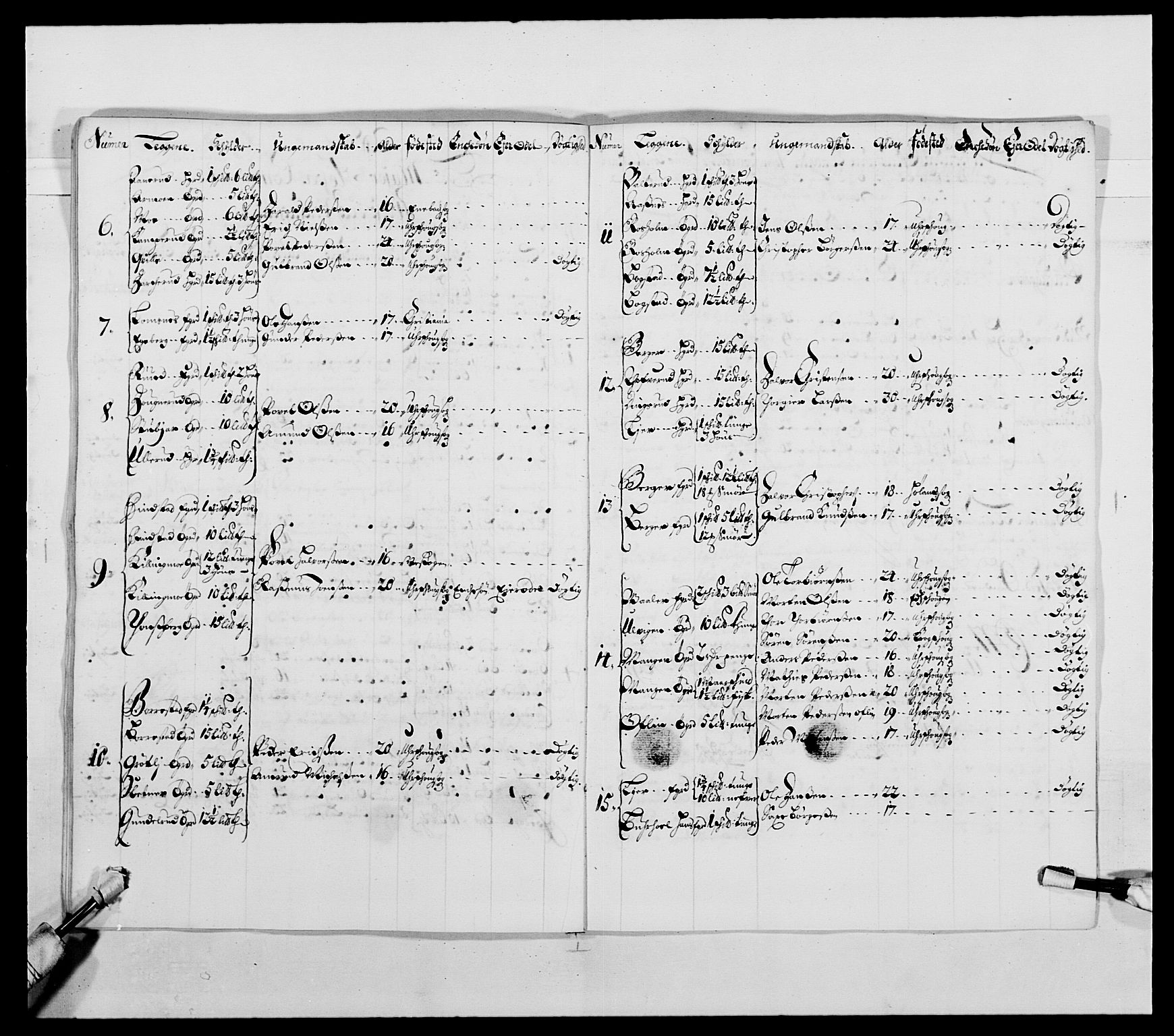 Kommanderende general (KG I) med Det norske krigsdirektorium, AV/RA-EA-5419/E/Ea/L0485: Akershusiske regiment, 1697-1706, p. 84