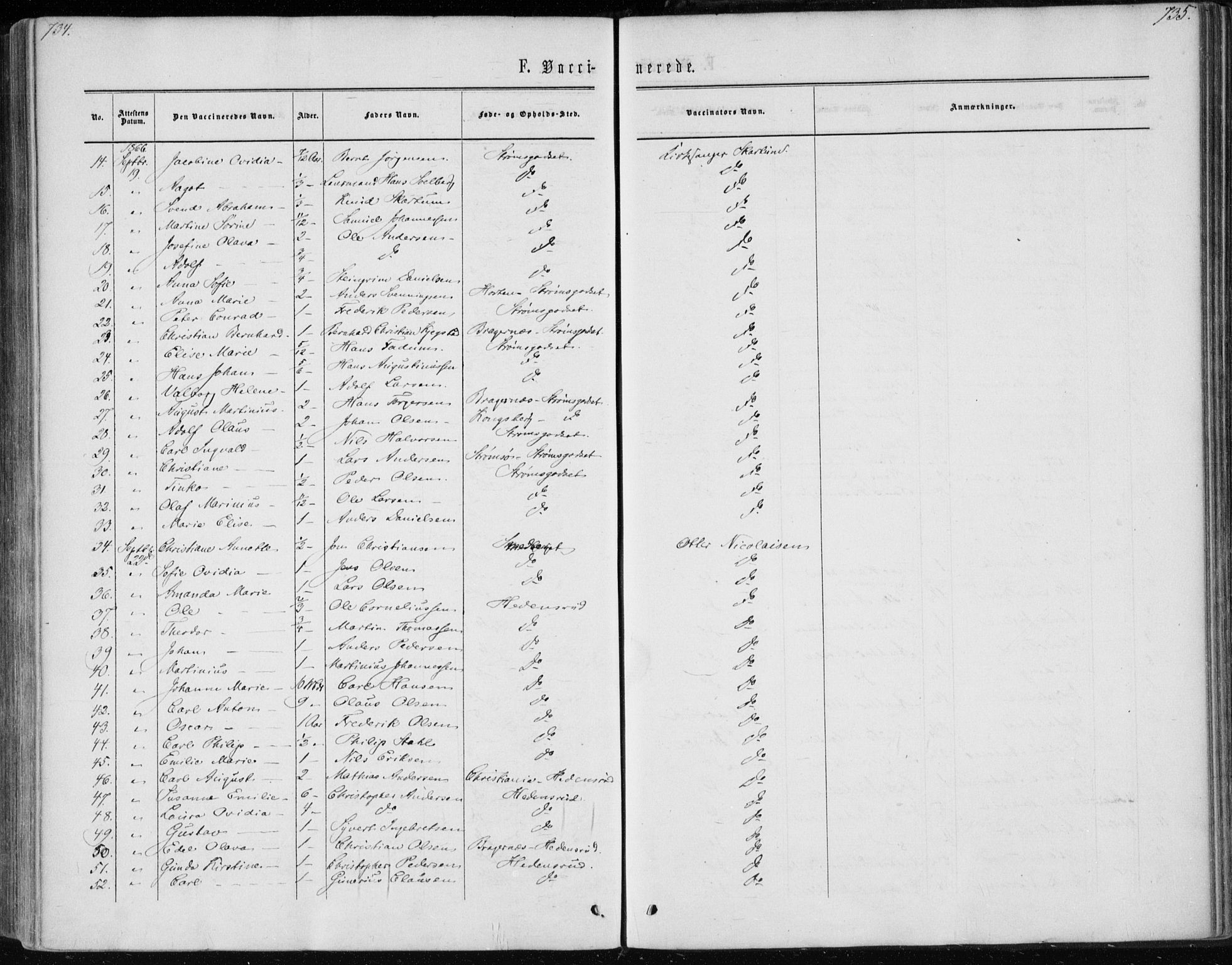 Skoger kirkebøker, AV/SAKO-A-59/F/Fa/L0004: Parish register (official) no. I 4, 1862-1872, p. 734-735