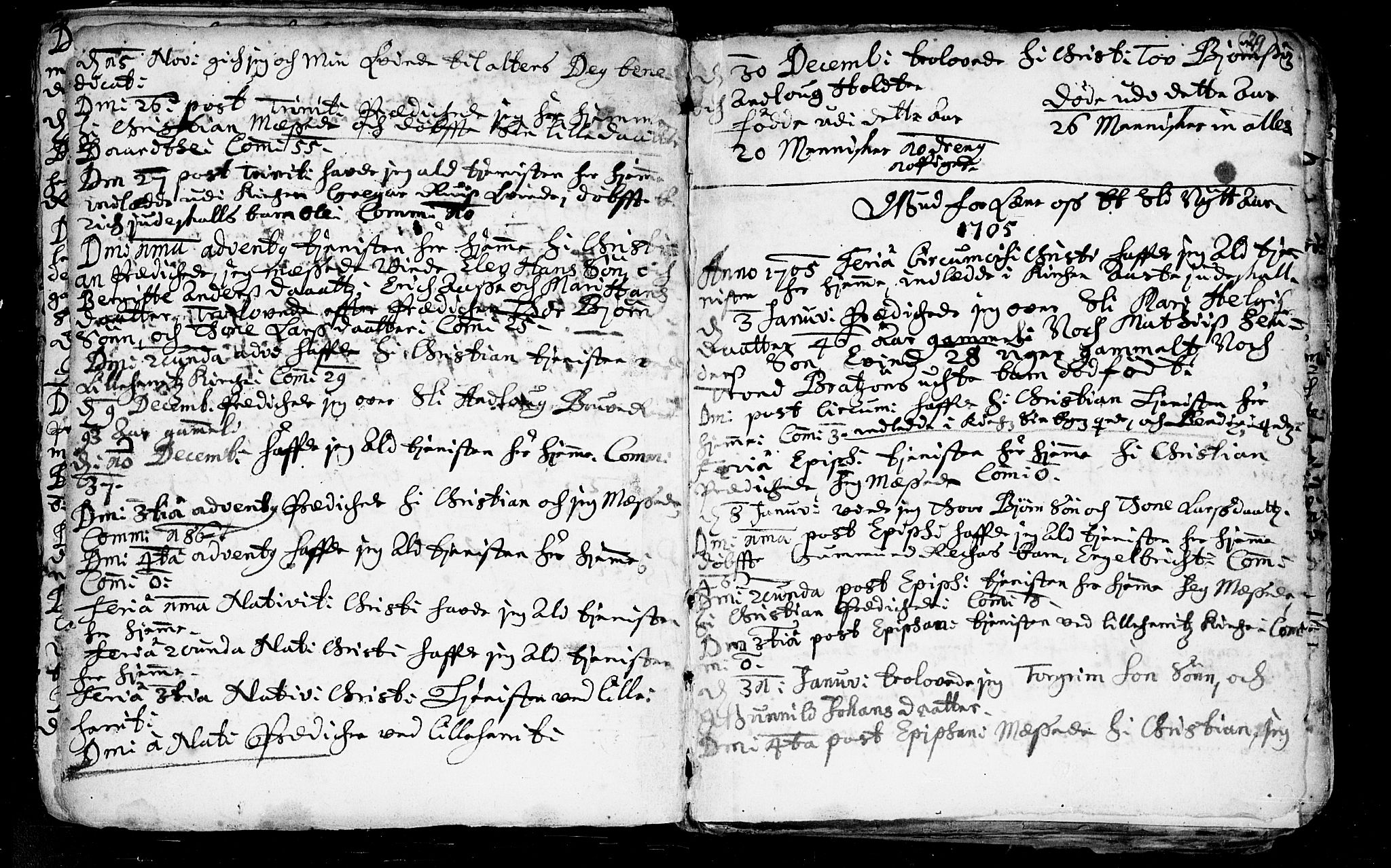 Heddal kirkebøker, SAKO/A-268/F/Fa/L0002: Parish register (official) no. I 2, 1699-1722, p. 29