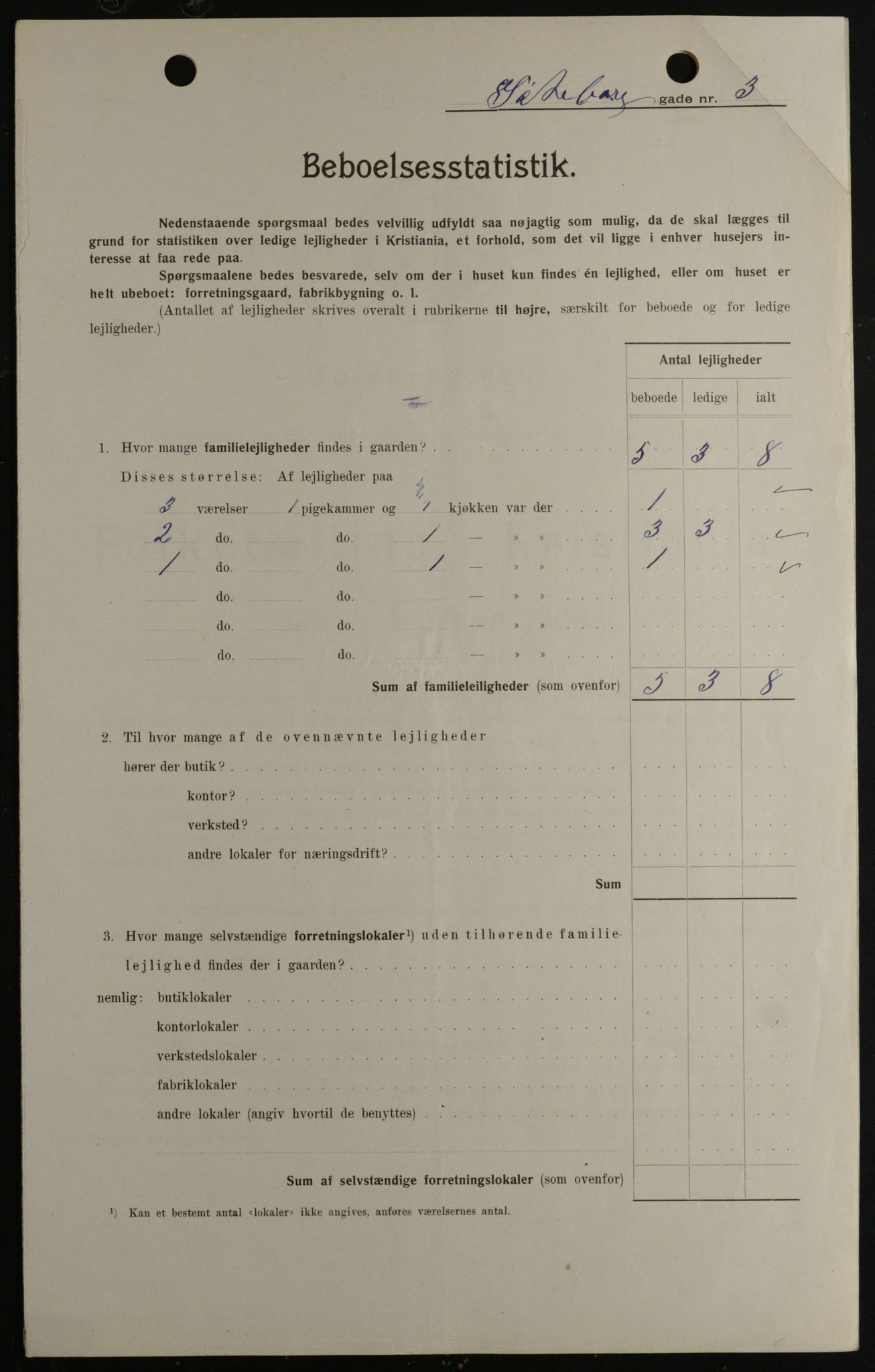 OBA, Municipal Census 1908 for Kristiania, 1908, p. 29559