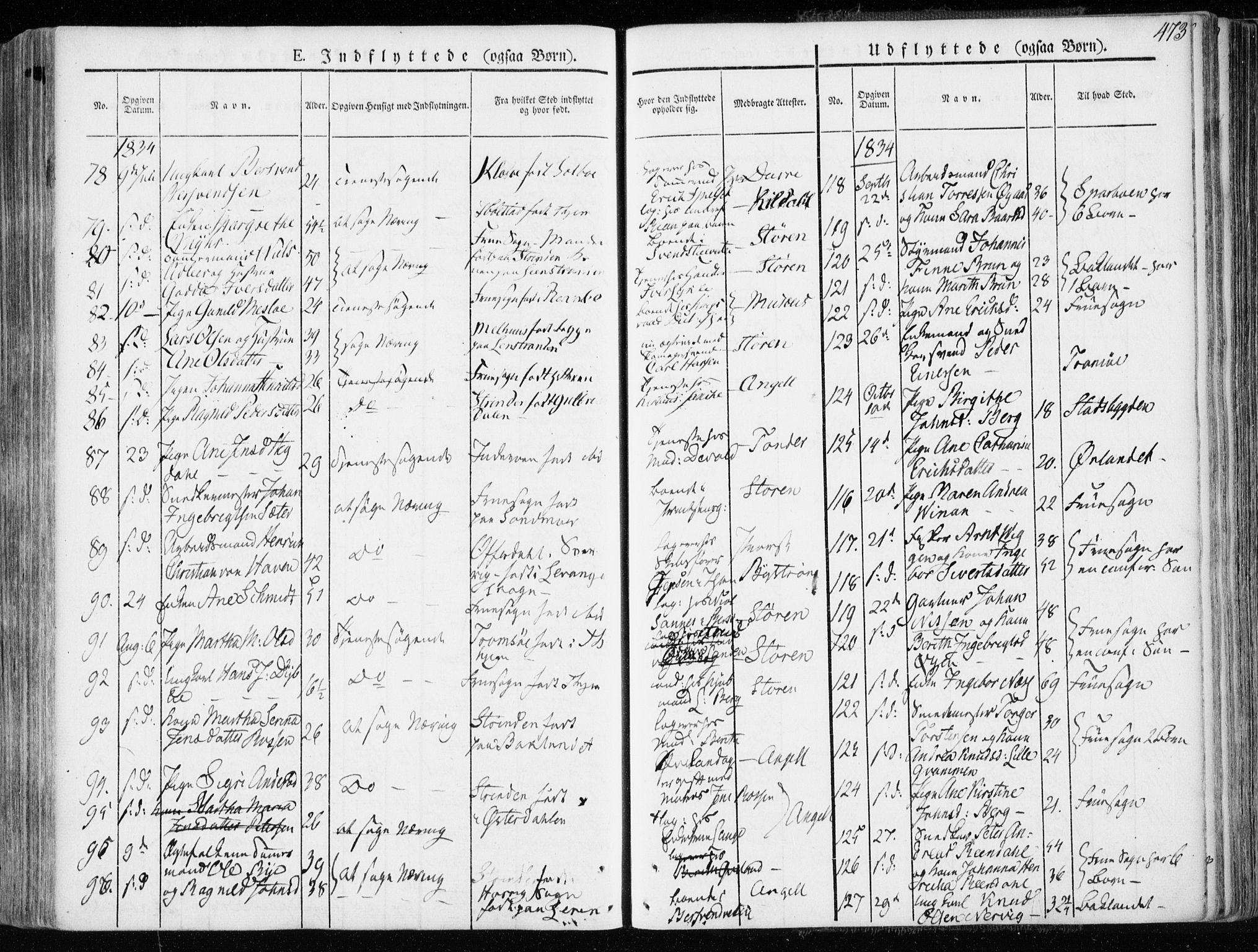 Ministerialprotokoller, klokkerbøker og fødselsregistre - Sør-Trøndelag, AV/SAT-A-1456/601/L0047: Parish register (official) no. 601A15, 1831-1839, p. 473