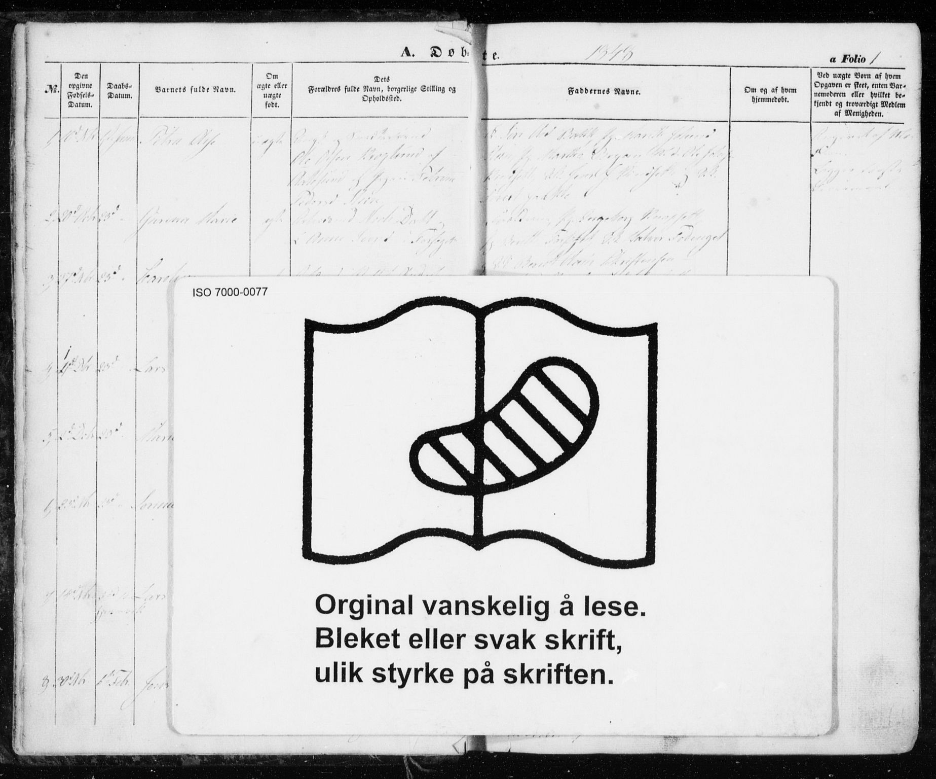 Ministerialprotokoller, klokkerbøker og fødselsregistre - Sør-Trøndelag, SAT/A-1456/606/L0291: Parish register (official) no. 606A06, 1848-1856, p. 1