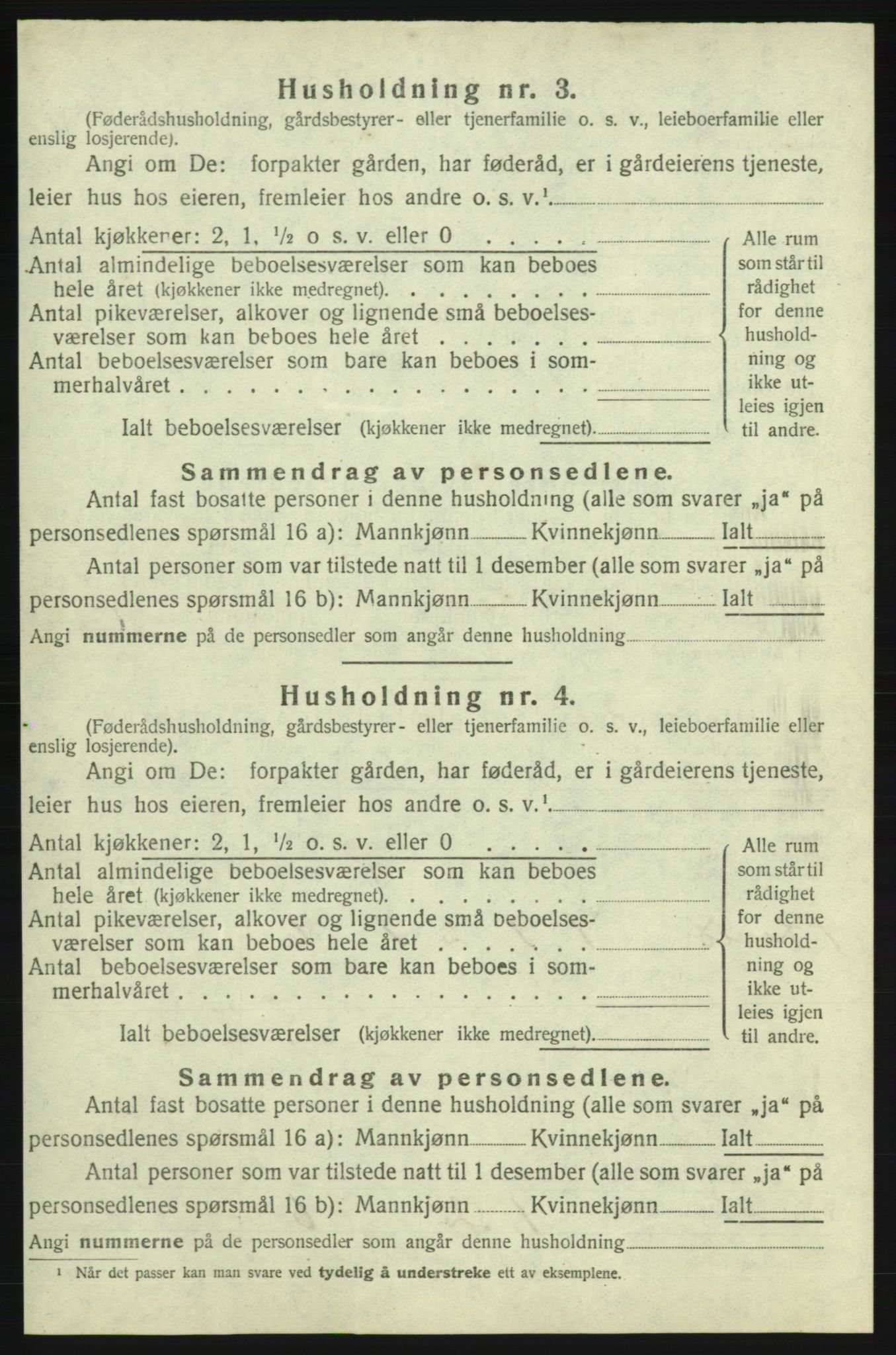 SAB, 1920 census for Skånevik, 1920, p. 1193