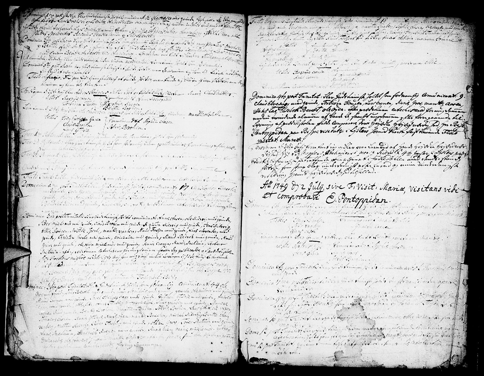 Jostedal sokneprestembete, AV/SAB-A-80601/H/Haa/Haaa/L0001: Parish register (official) no. A 1, 1733-1751, p. 35