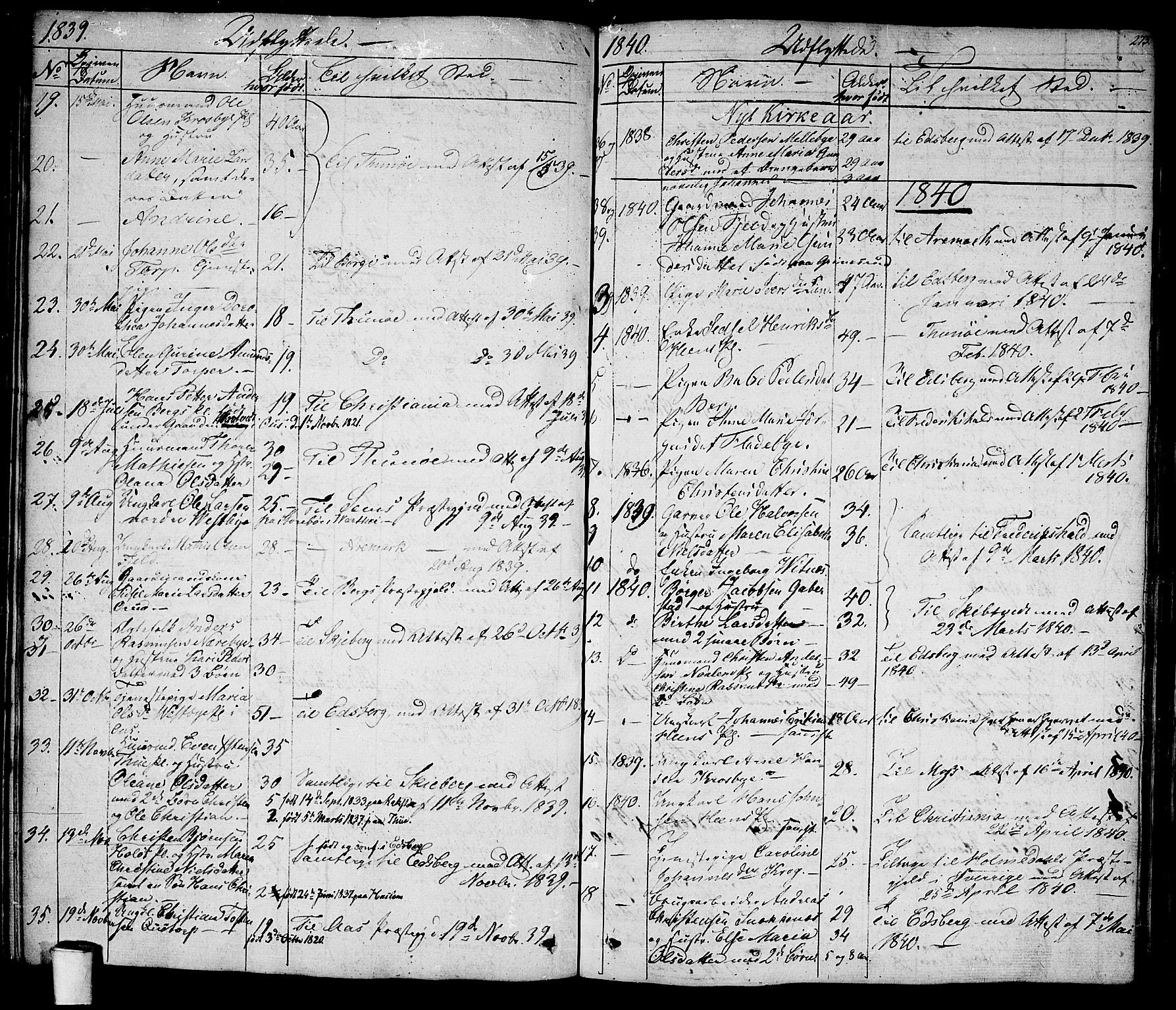 Rakkestad prestekontor Kirkebøker, SAO/A-2008/F/Fa/L0007: Parish register (official) no. I 7, 1825-1841, p. 275