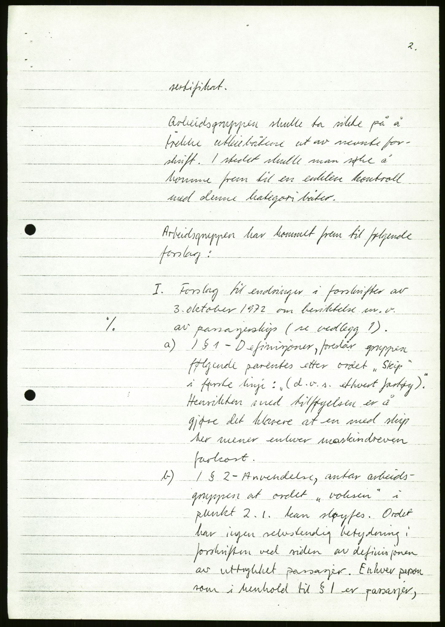 Sjøfartsdirektoratet med forløpere, generelt arkiv, AV/RA-S-1407/D/Du/Duc/L0642/0001: Skipskontrollen - Forskrifter / Forskrift om utleiebåter (2 mapper), 1978-1987, p. 177