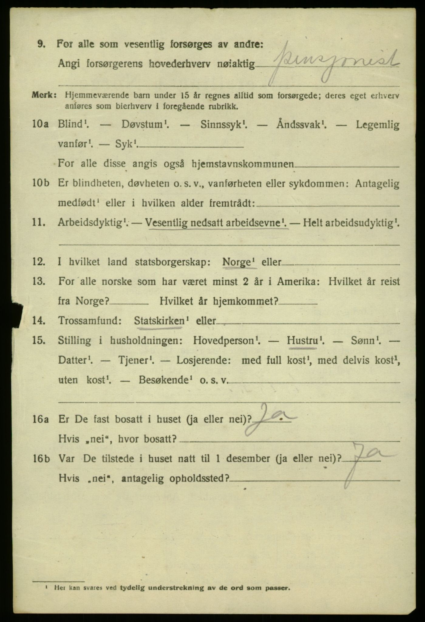 SAB, 1920 census for Laksevåg, 1920, p. 13485
