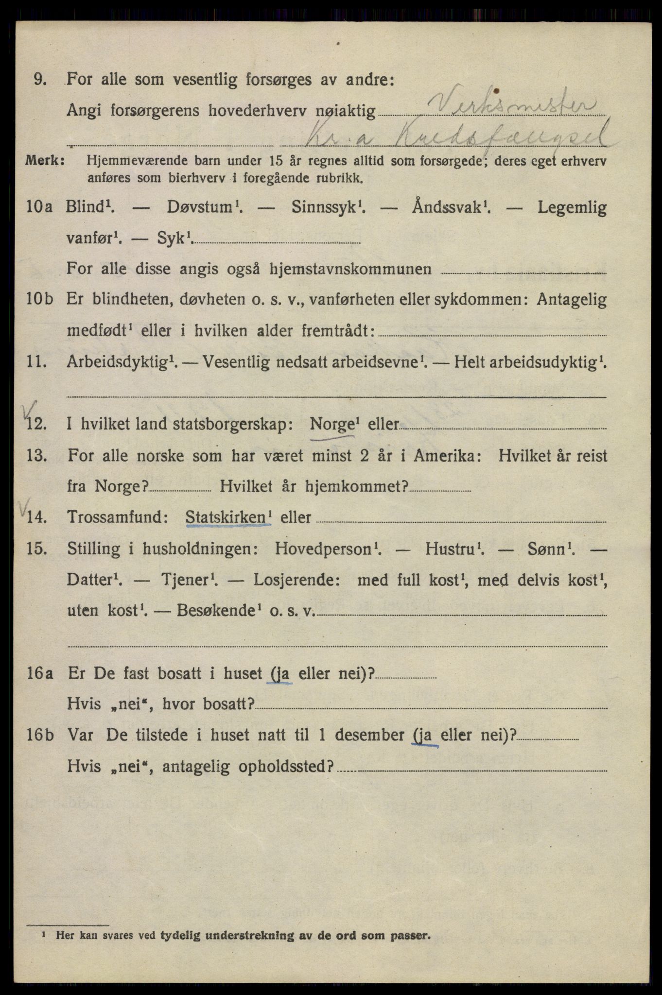 SAO, 1920 census for Kristiania, 1920, p. 395430