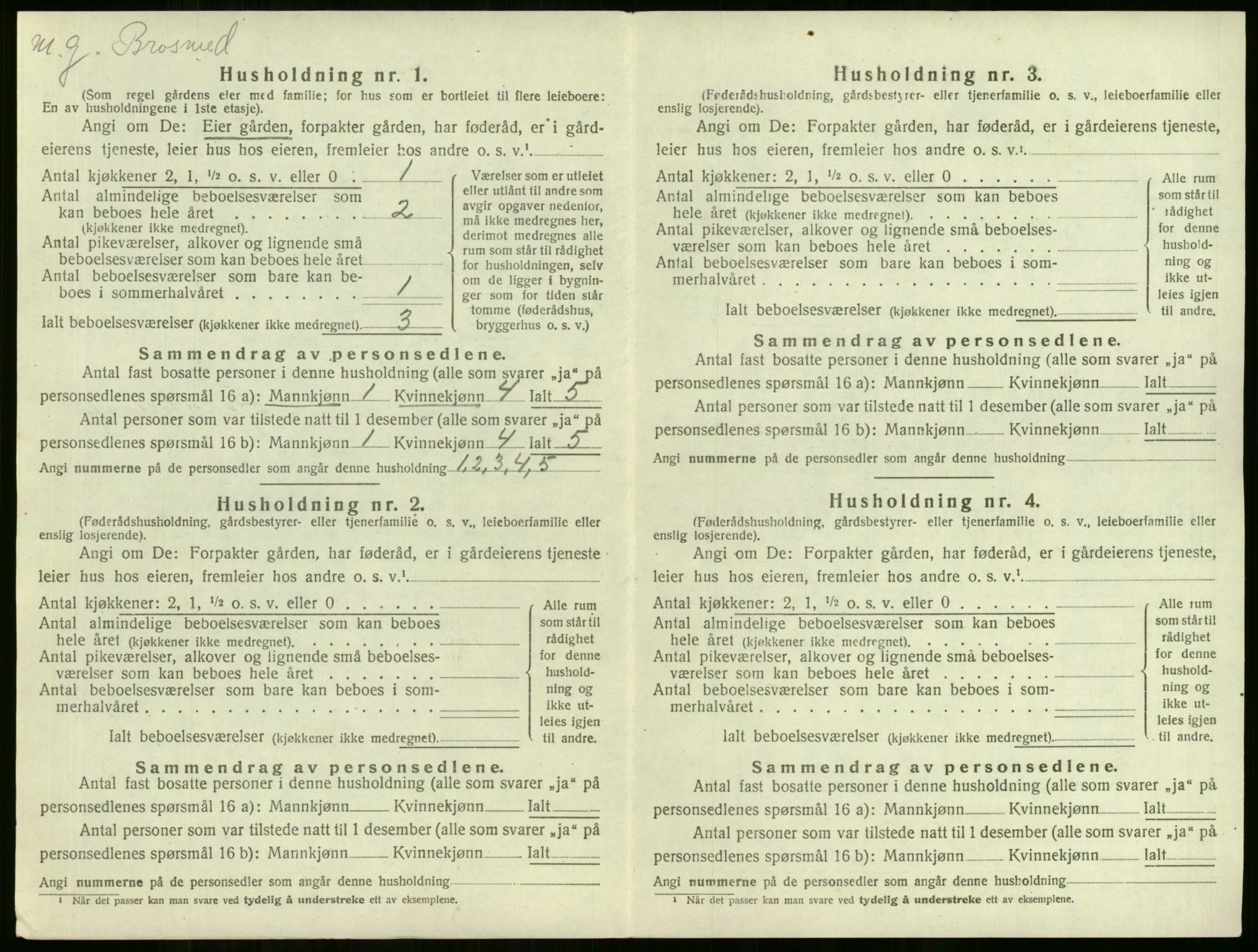 SAKO, 1920 census for Lier, 1920, p. 843