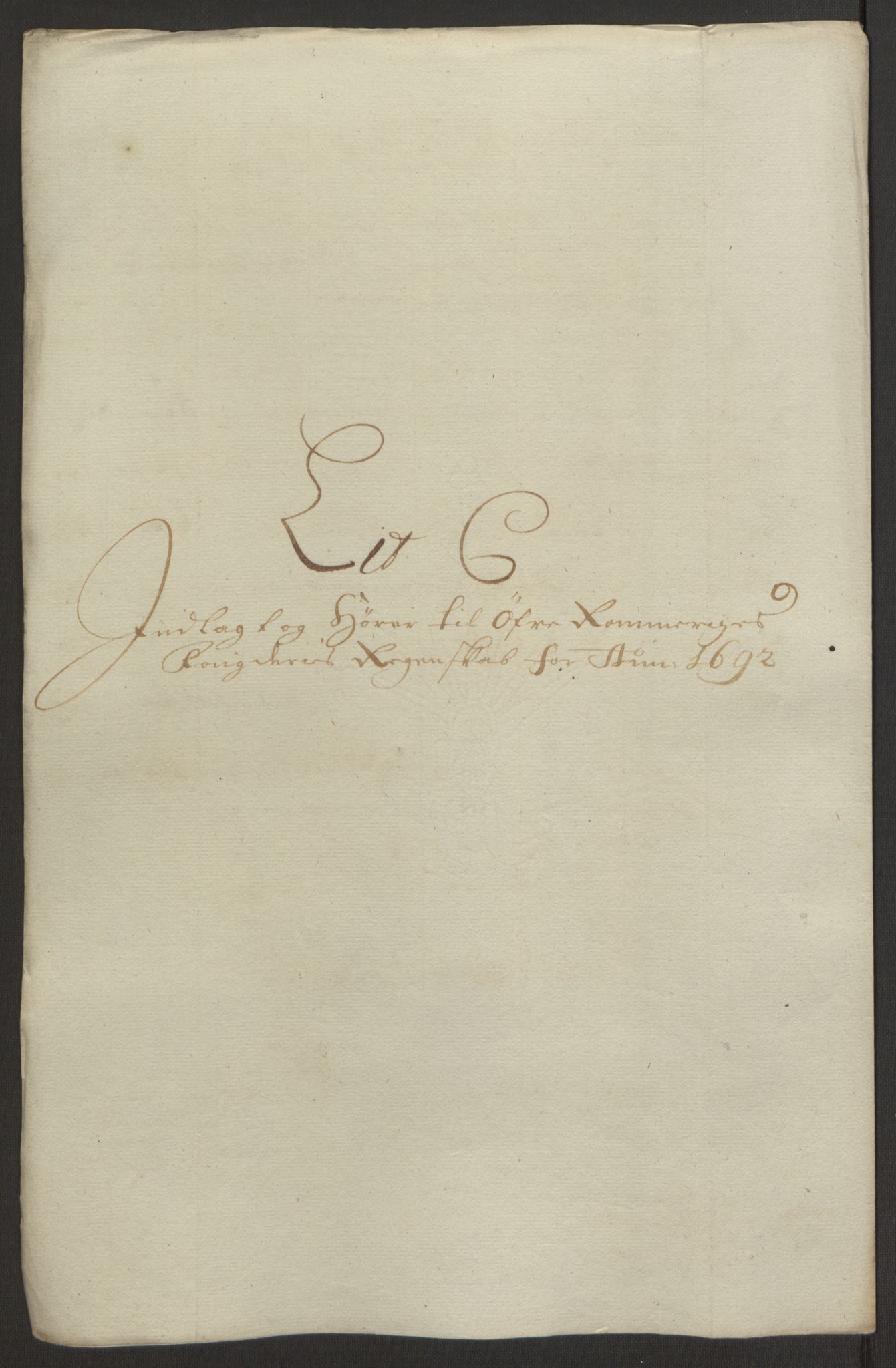 Rentekammeret inntil 1814, Reviderte regnskaper, Fogderegnskap, RA/EA-4092/R12/L0704: Fogderegnskap Øvre Romerike, 1692, p. 47