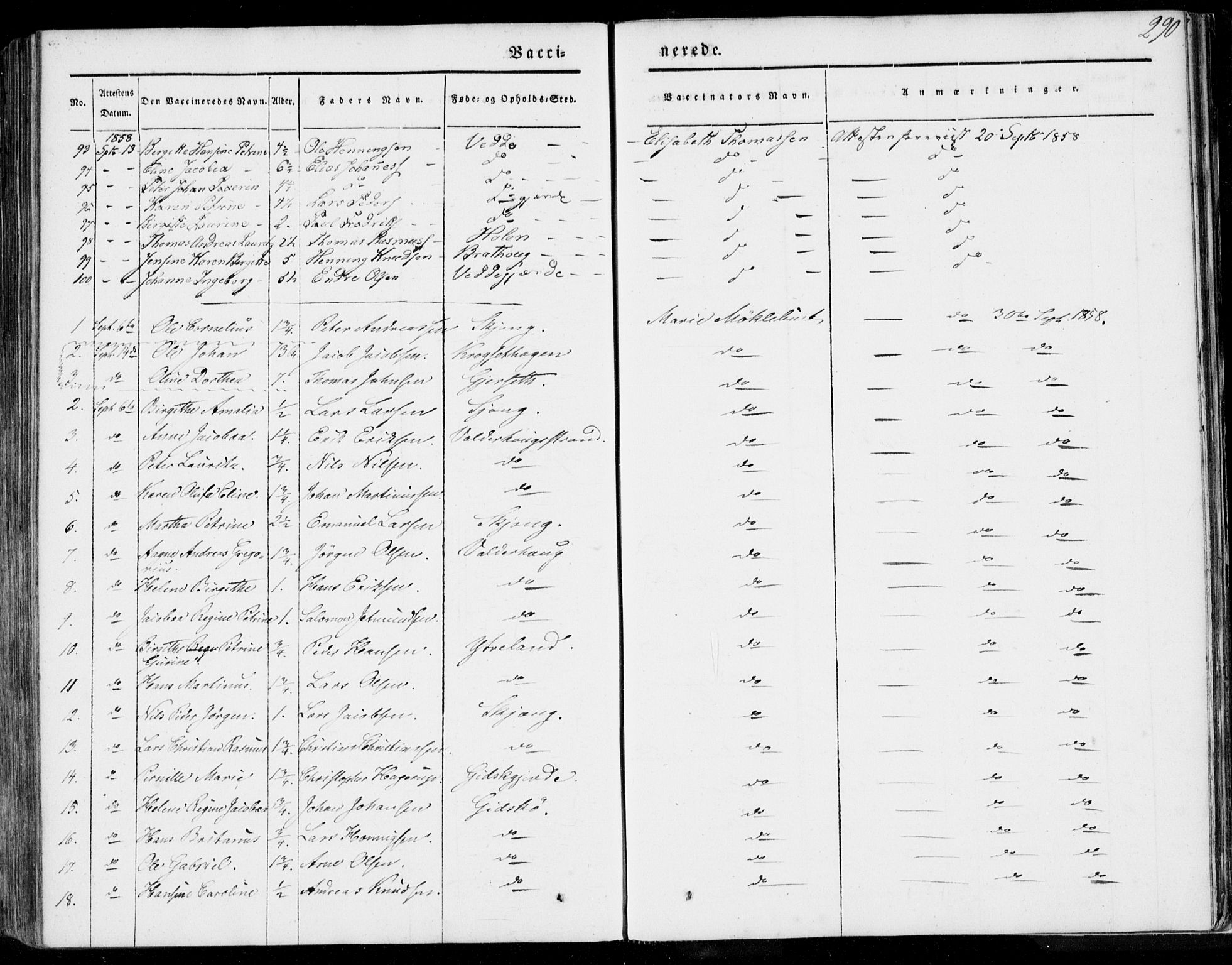 Ministerialprotokoller, klokkerbøker og fødselsregistre - Møre og Romsdal, AV/SAT-A-1454/528/L0396: Parish register (official) no. 528A07, 1839-1847, p. 290