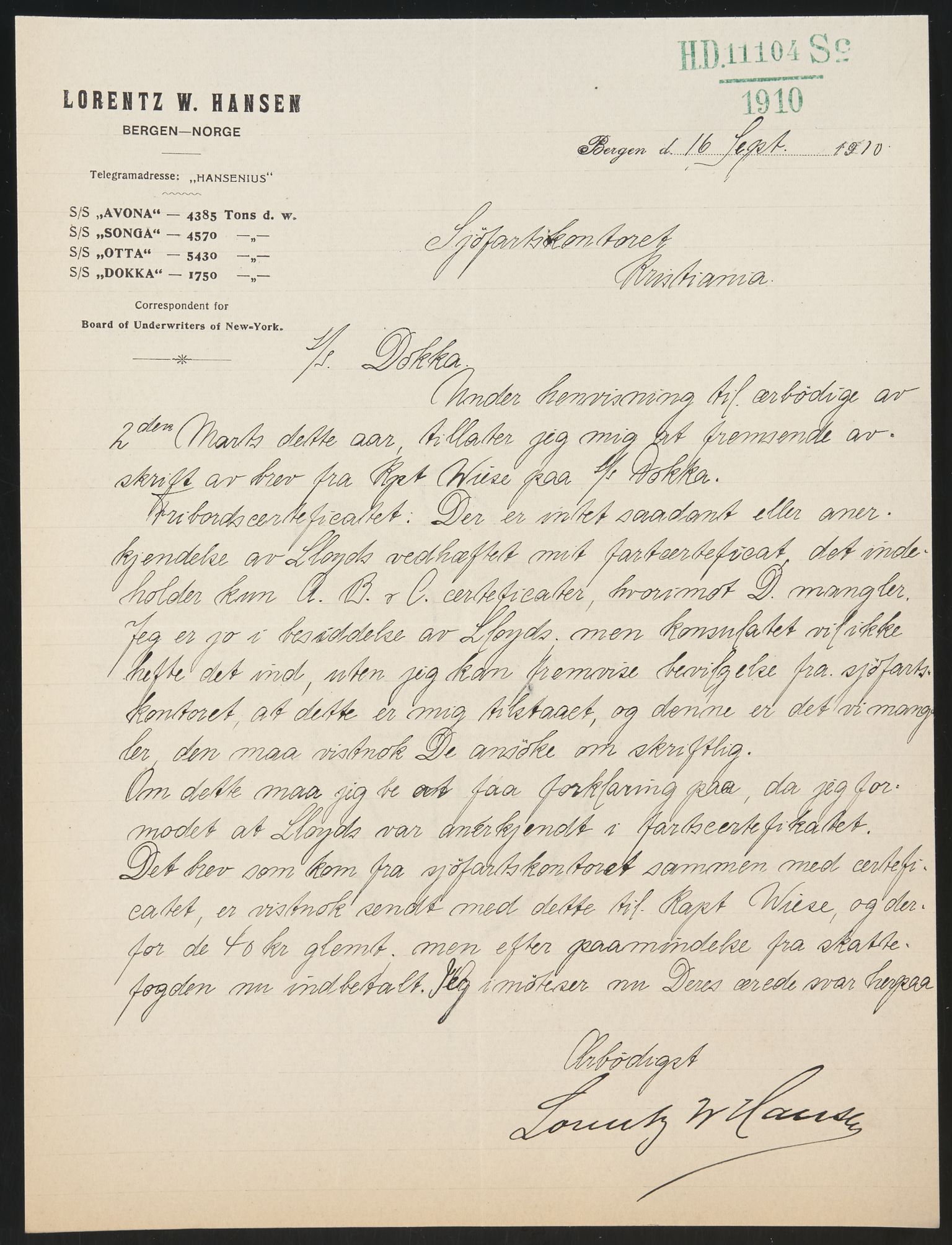 Sjøfartsdirektoratet med forløpere, skipsmapper slettede skip, AV/RA-S-4998/F/Fa/L0245: --, 1876-1919, p. 185