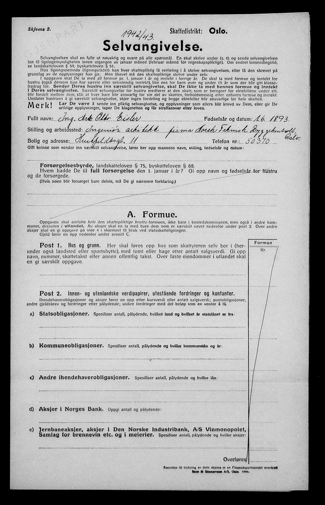 Justisdepartementet, Tilbakeføringskontoret for inndratte formuer, RA/S-1564/H/Hc/Hcc/L0933: --, 1945-1947, p. 173