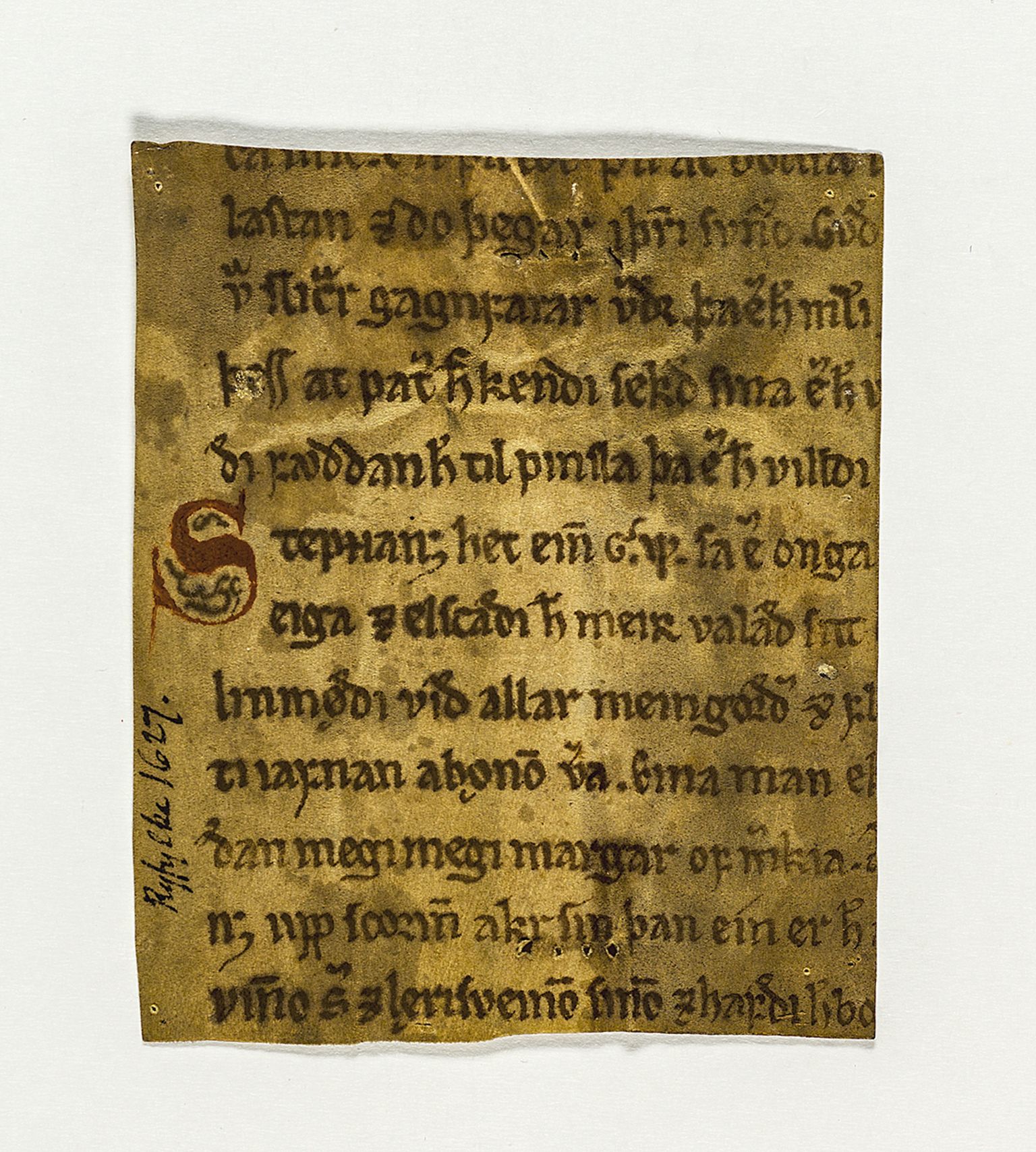 Riksarkivets diplomsamling, AV/RA-EA-5965/F26/L0006: Norrøne membranfragmenter bestand 67-87, 1100-1536, p. 46