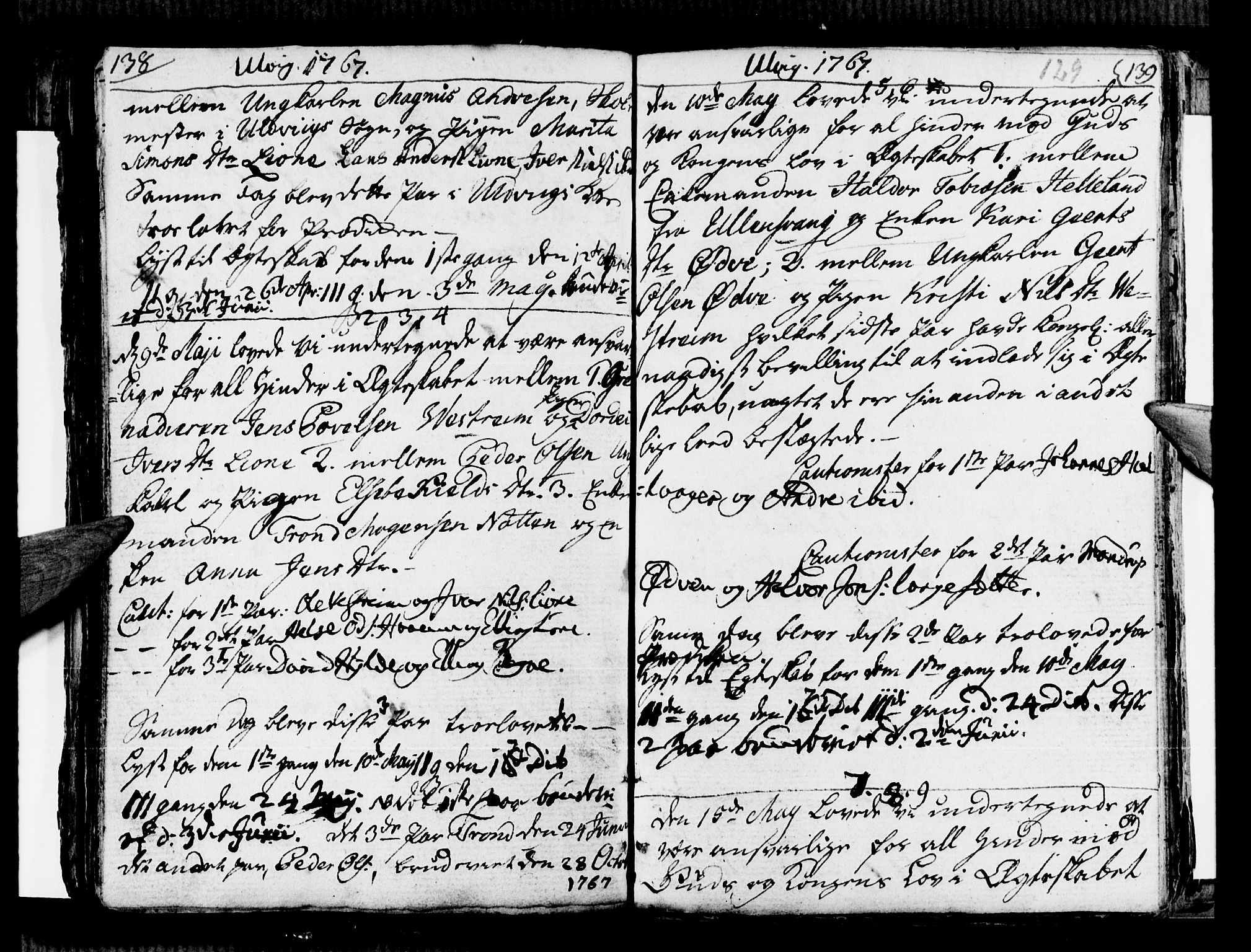 Ulvik sokneprestembete, AV/SAB-A-78801/H/Haa: Parish register (official) no. A 9, 1743-1792, p. 129